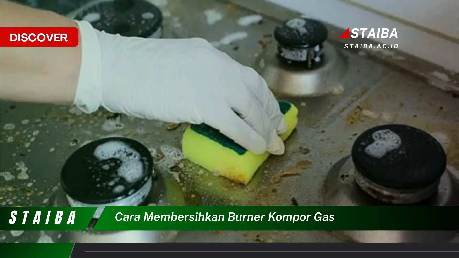 cara membersihkan burner kompor gas