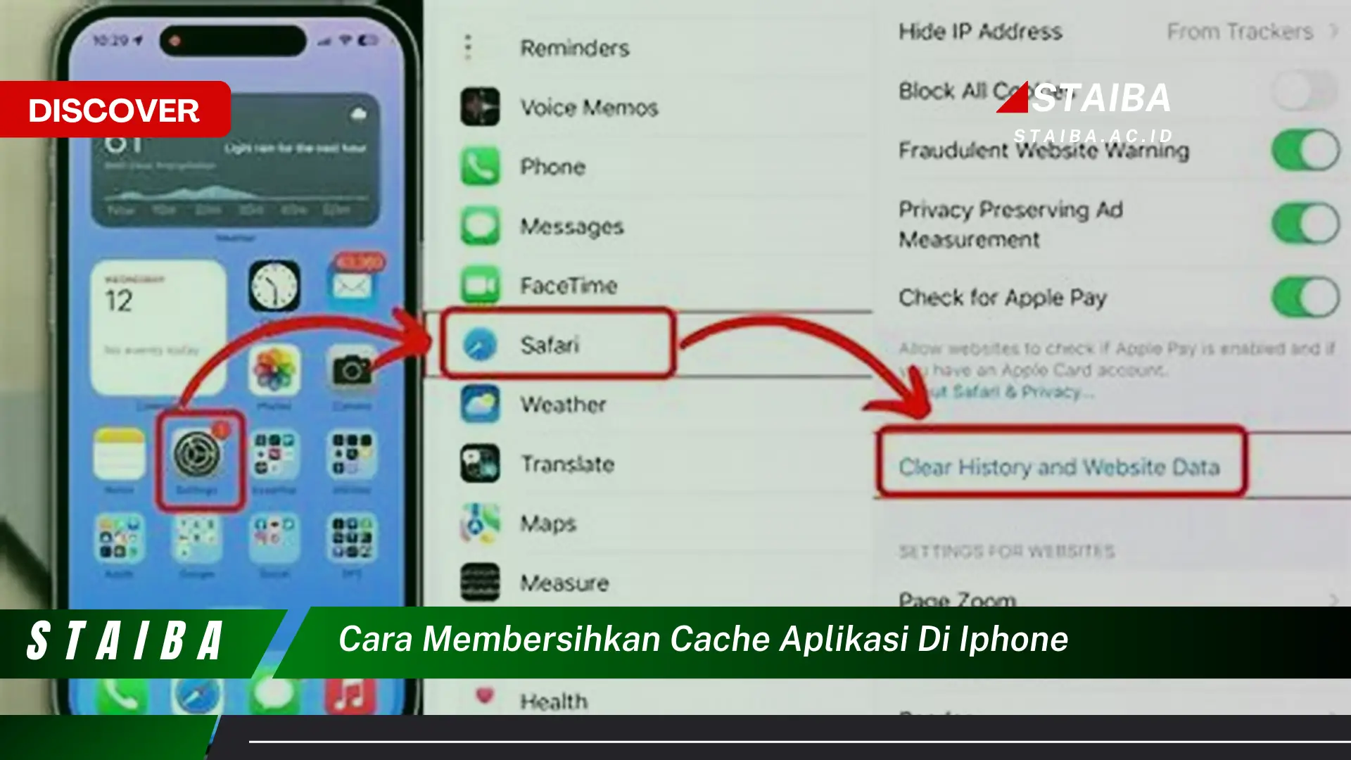 cara membersihkan cache aplikasi di iphone