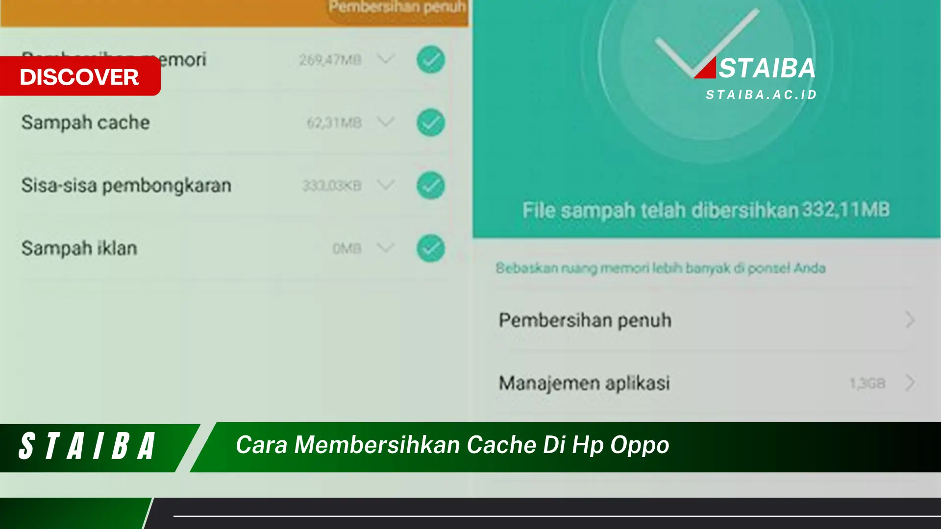 cara membersihkan cache di hp oppo