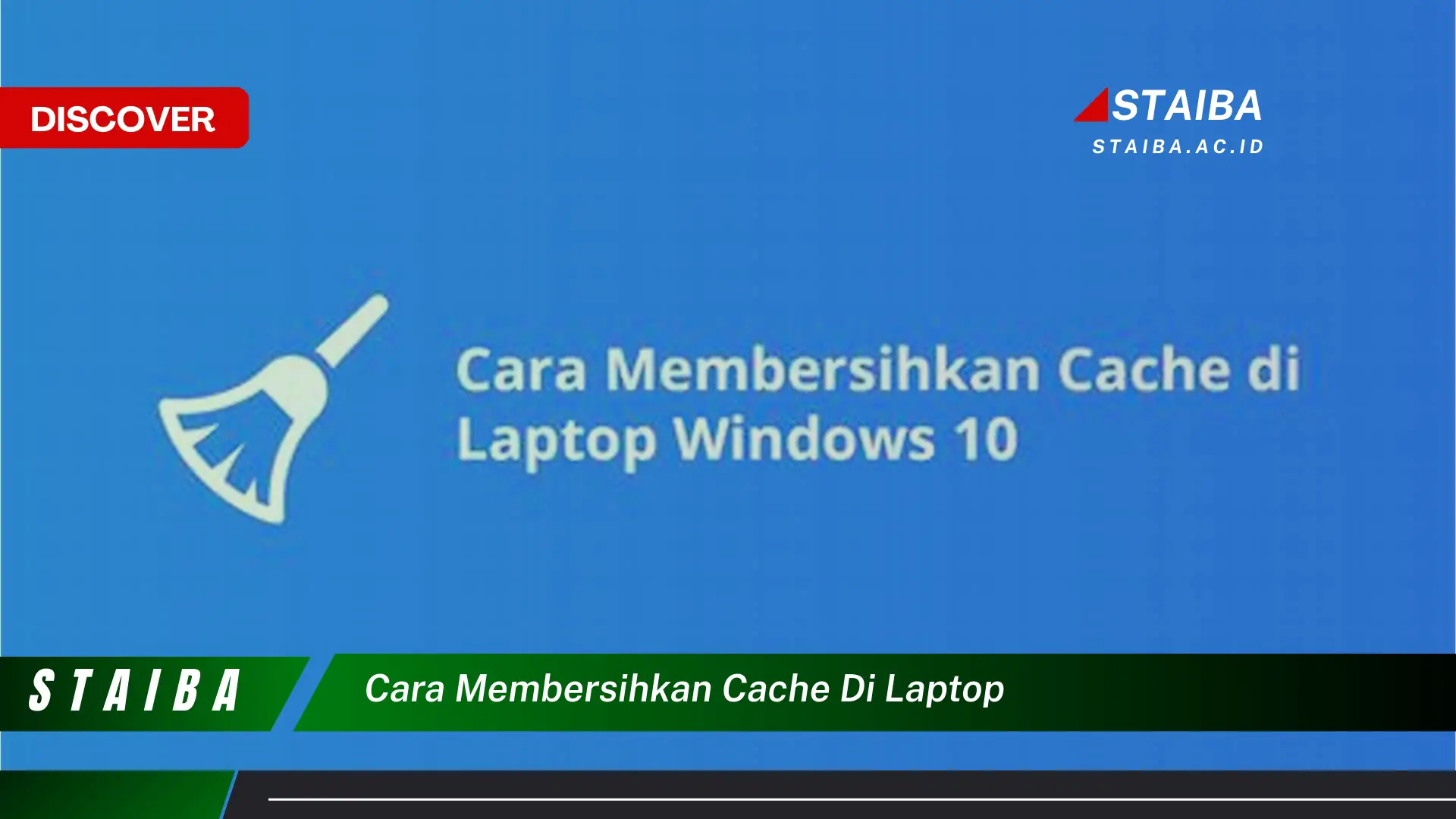 cara membersihkan cache di laptop