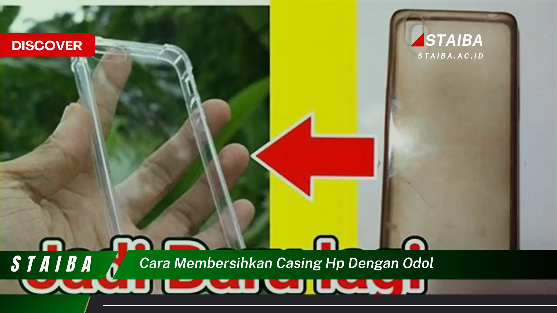 cara membersihkan casing hp dengan odol