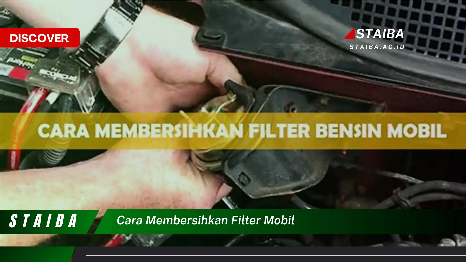 cara membersihkan filter mobil