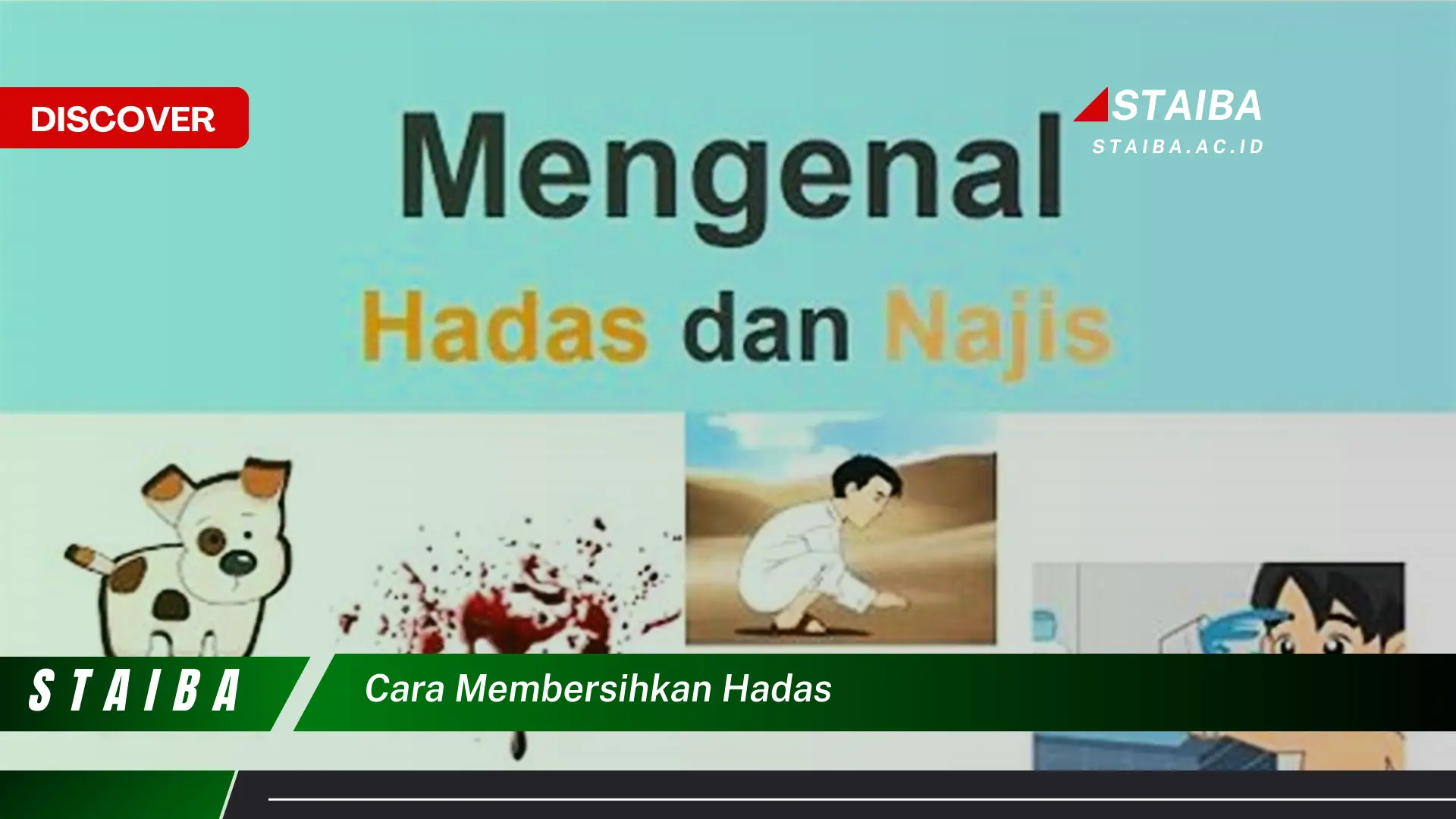 cara membersihkan hadas