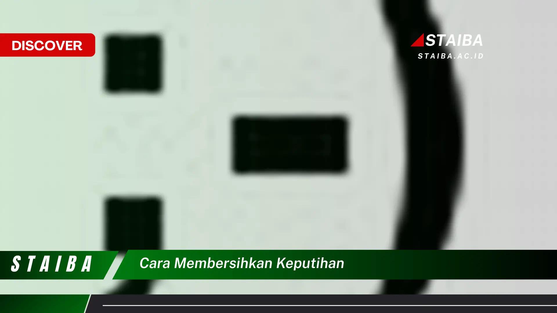 cara membersihkan keputihan