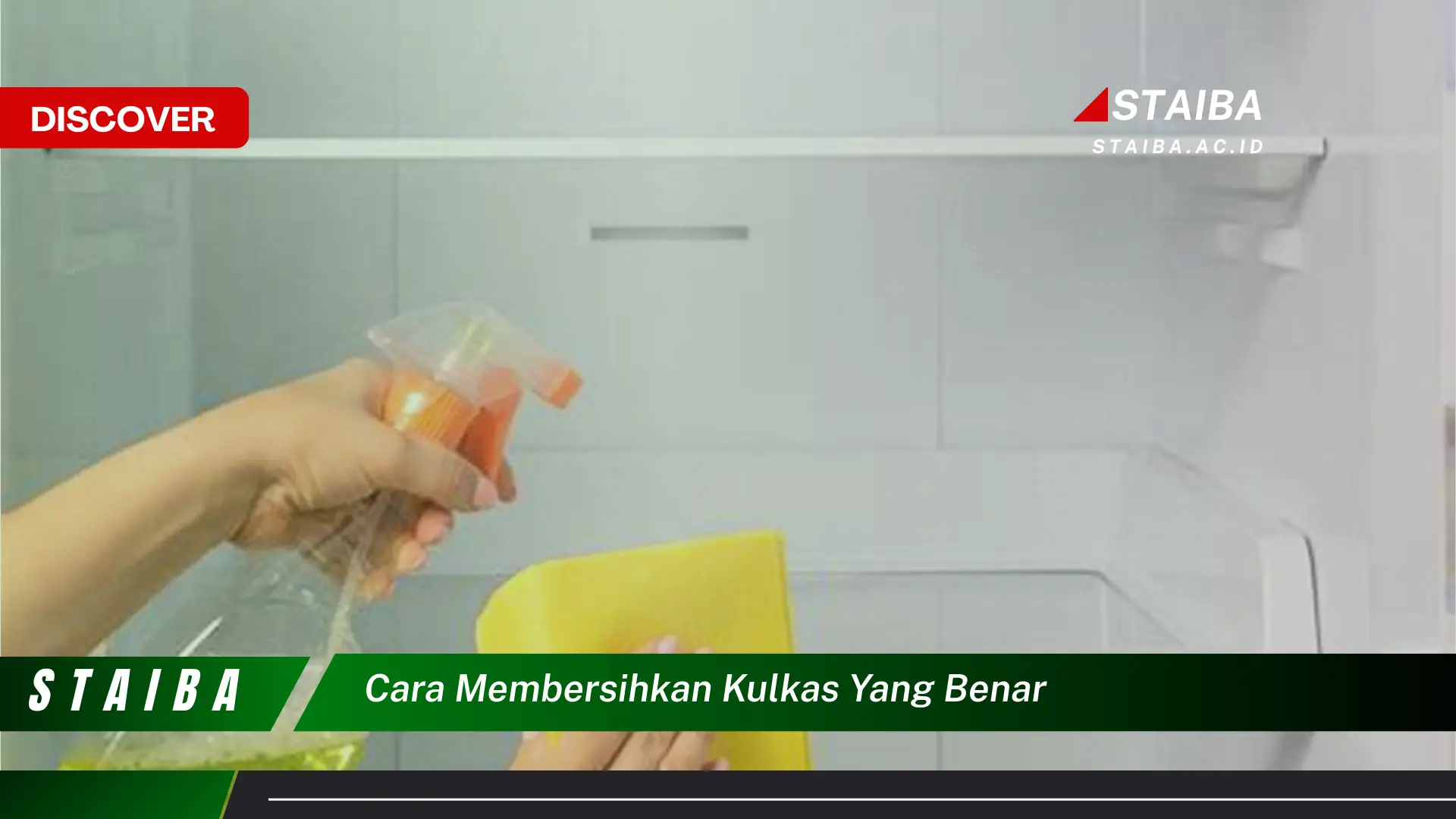 cara membersihkan kulkas yang benar