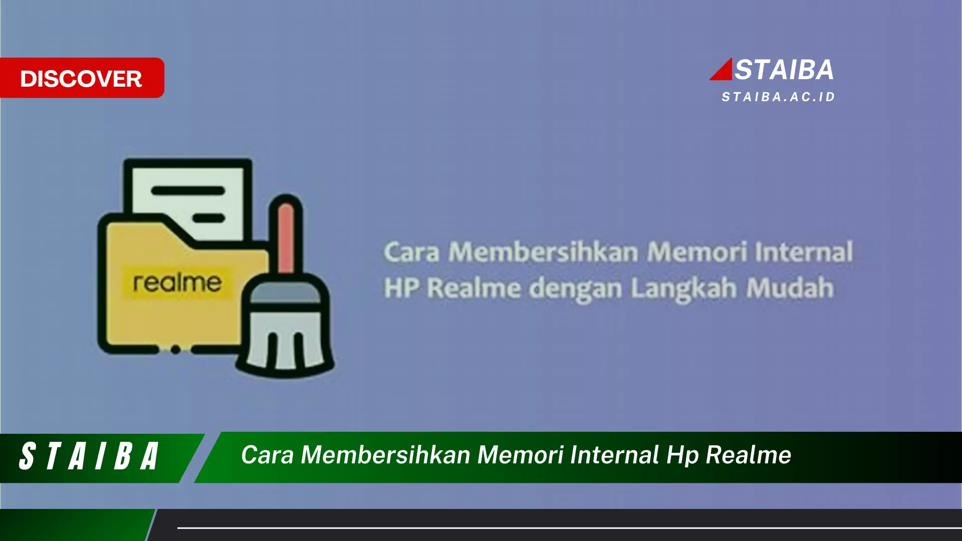 cara membersihkan memori internal hp realme