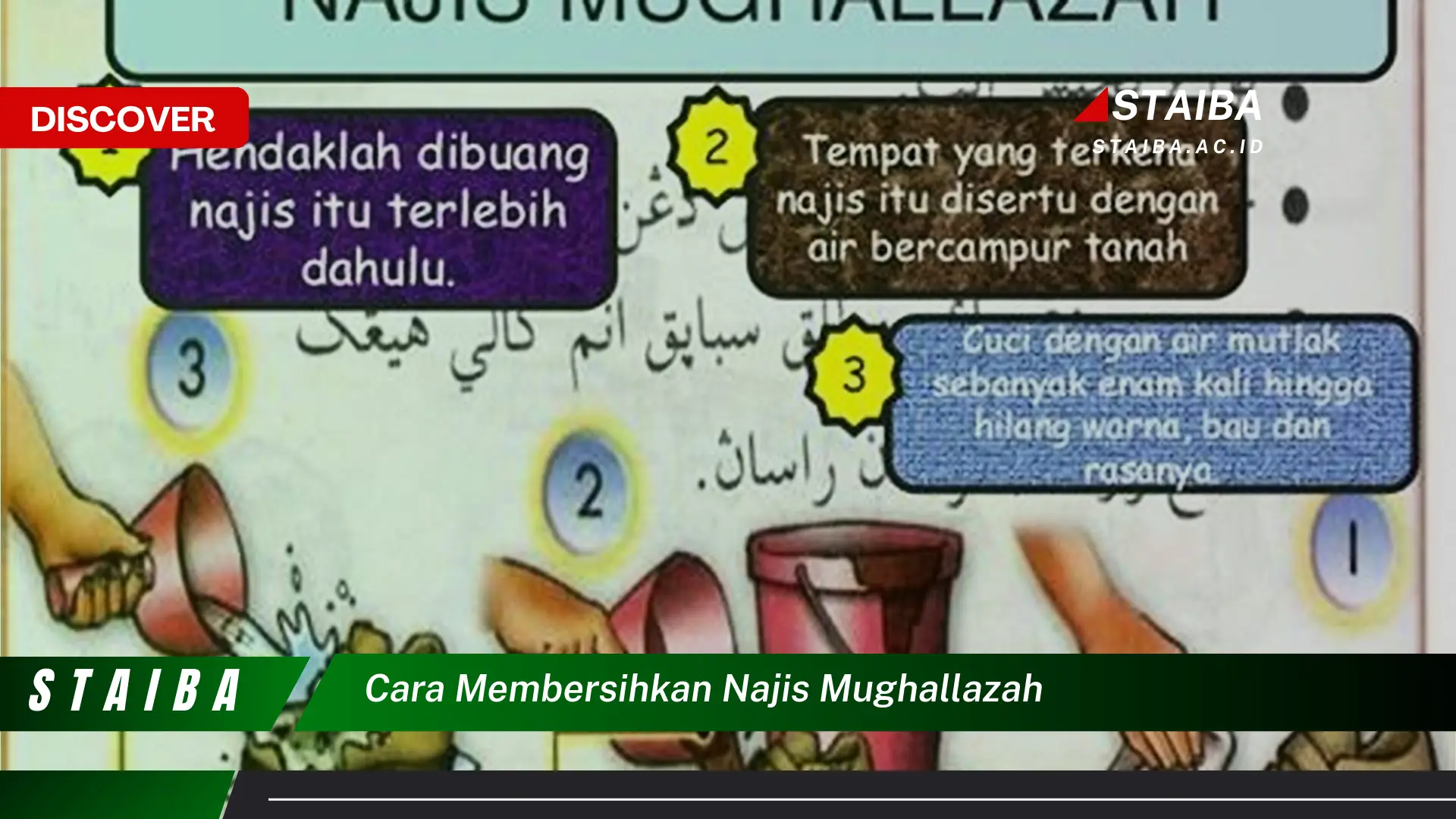 cara membersihkan najis mughallazah