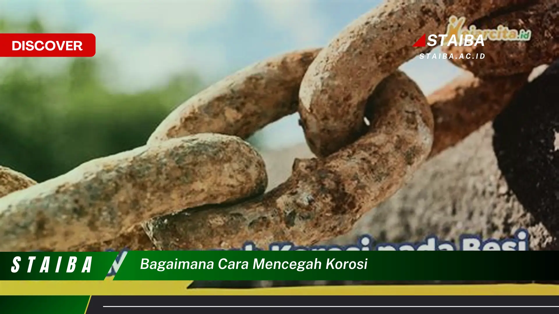 bagaimana cara mencegah korosi