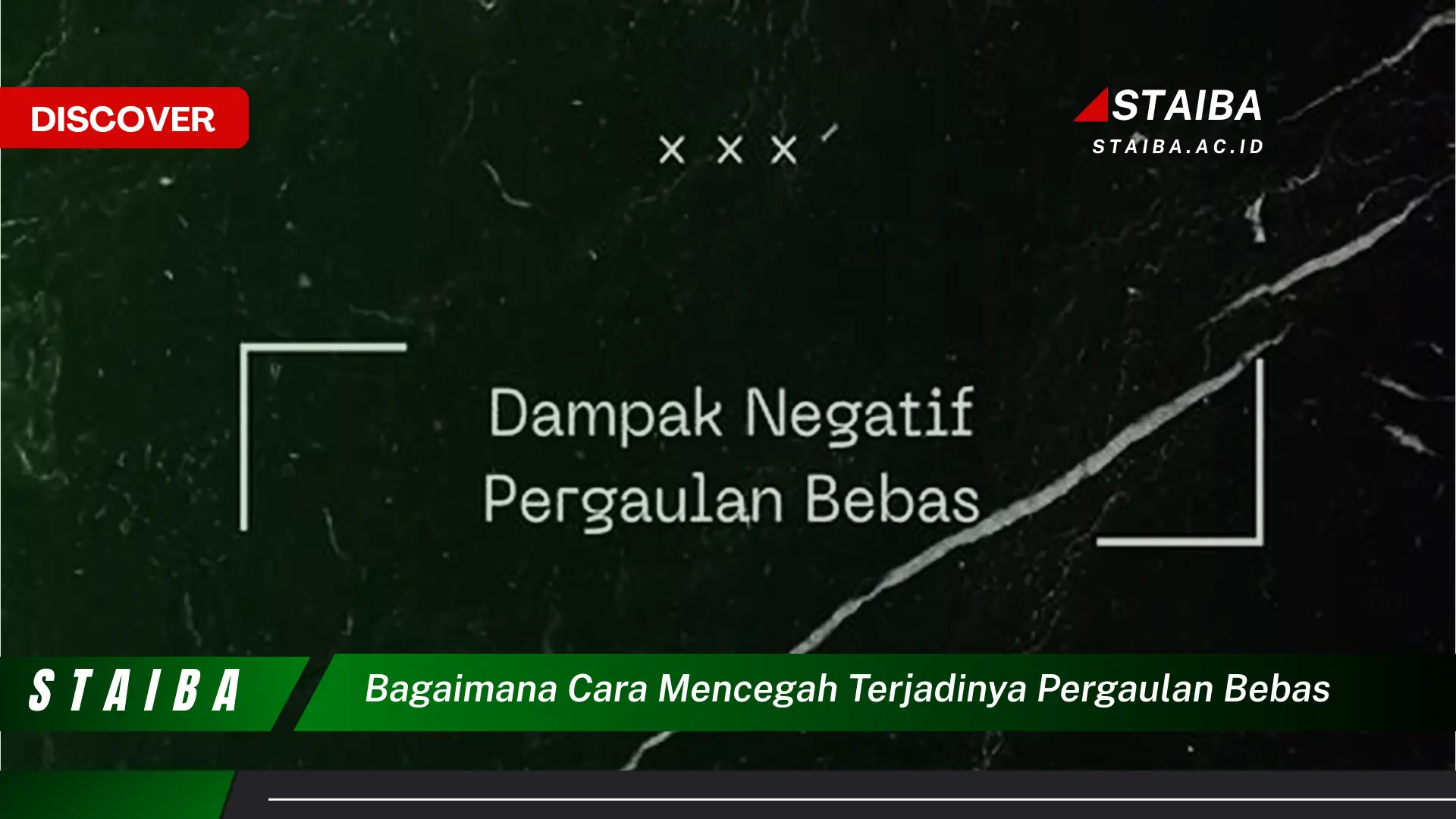 bagaimana cara mencegah terjadinya pergaulan bebas