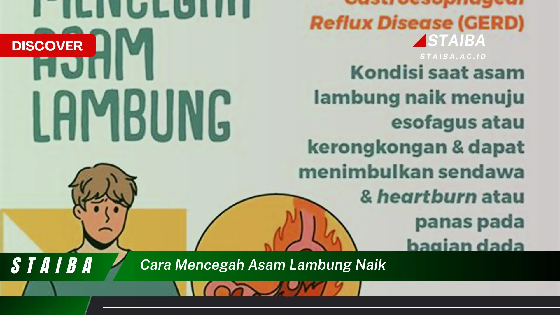 cara mencegah asam lambung naik