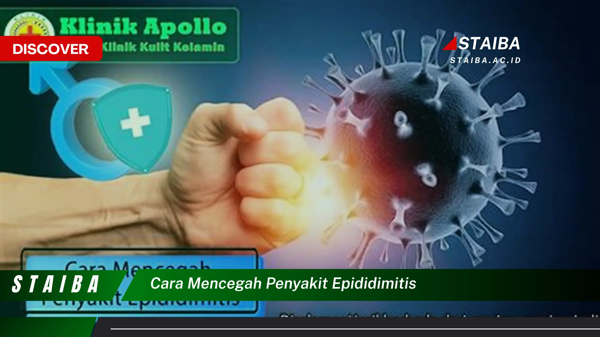 cara mencegah penyakit epididimitis