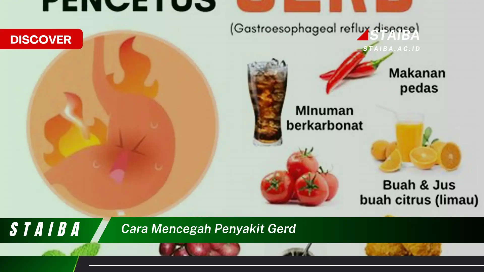 cara mencegah penyakit gerd