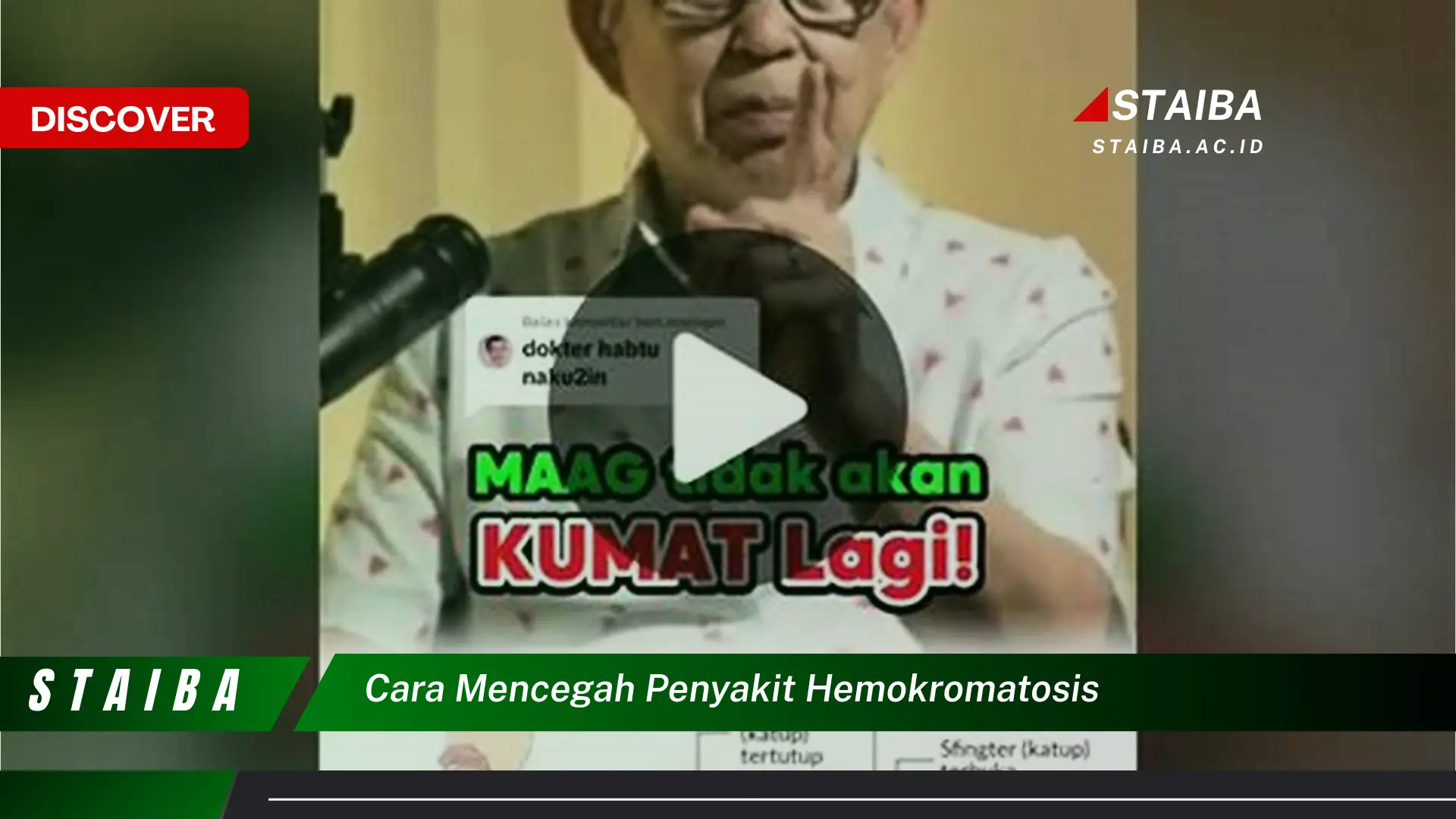 cara mencegah penyakit hemokromatosis