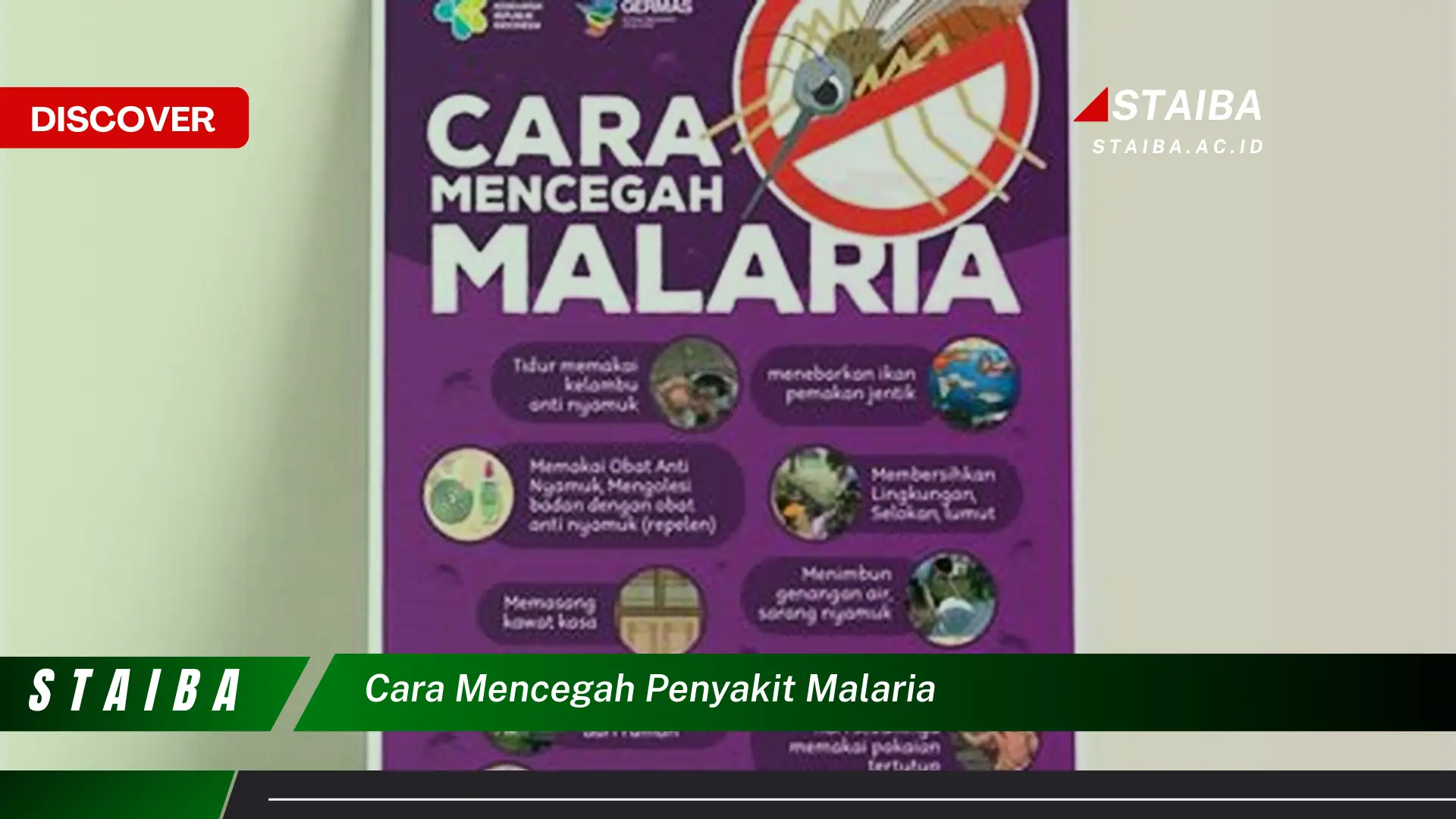 cara mencegah penyakit malaria