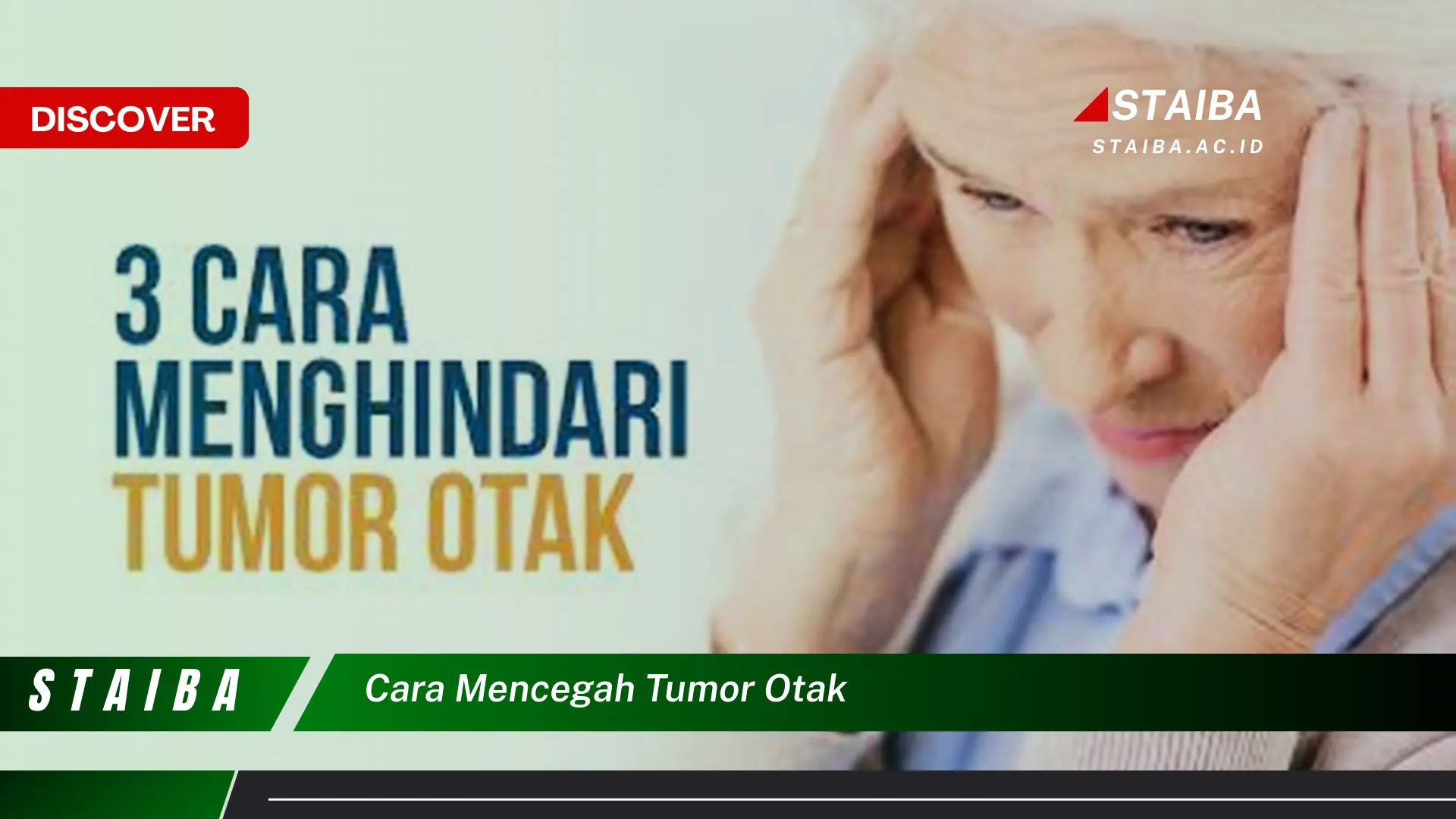 cara mencegah tumor otak