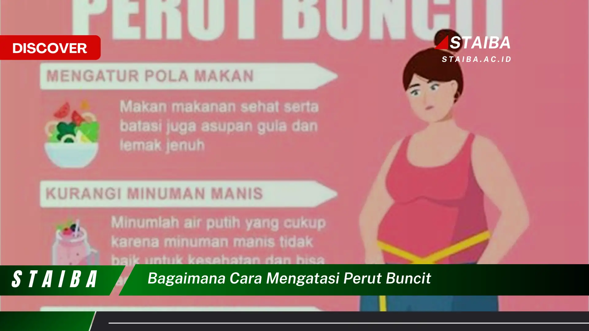 bagaimana cara mengatasi perut buncit
