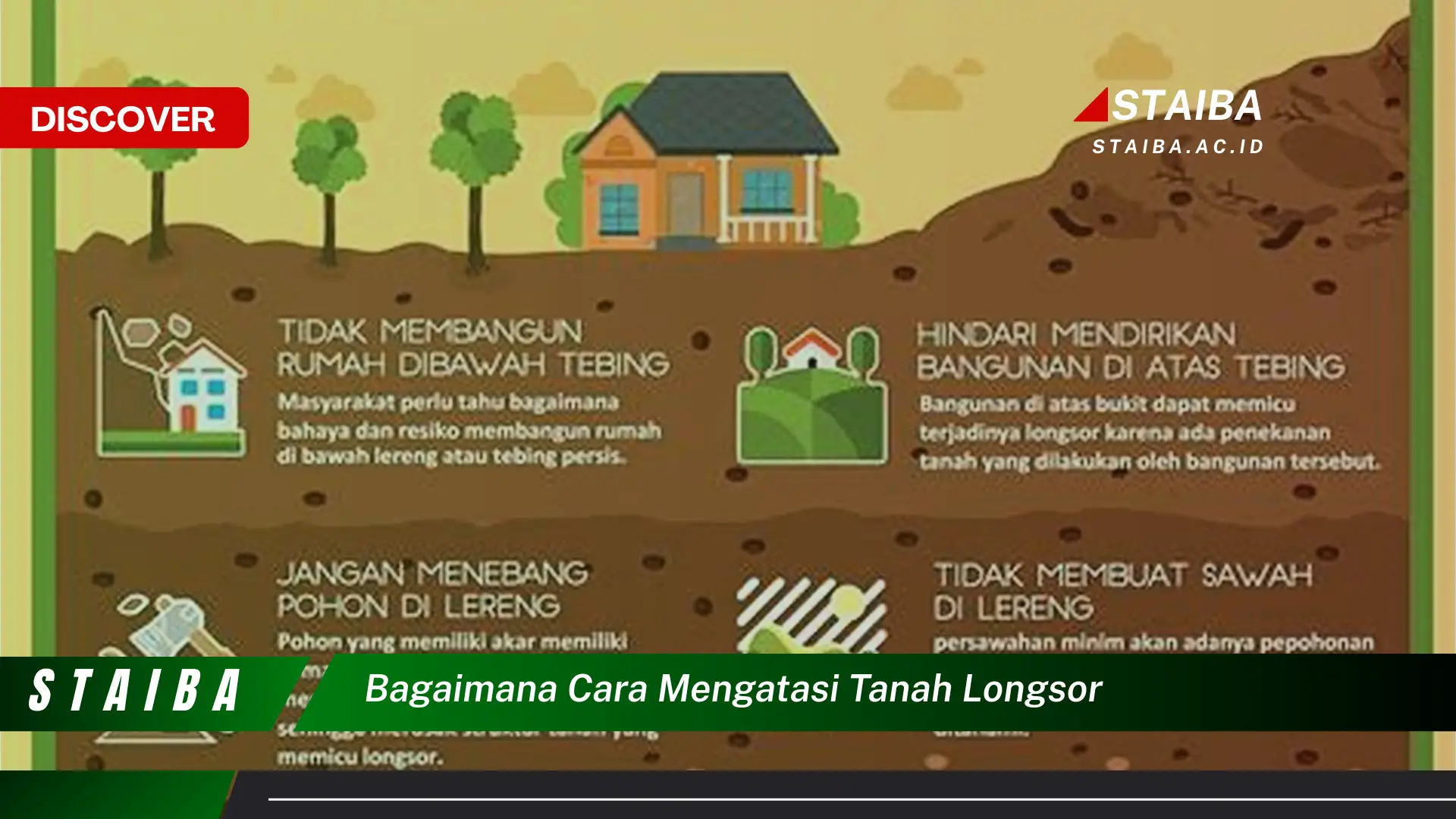 bagaimana cara mengatasi tanah longsor