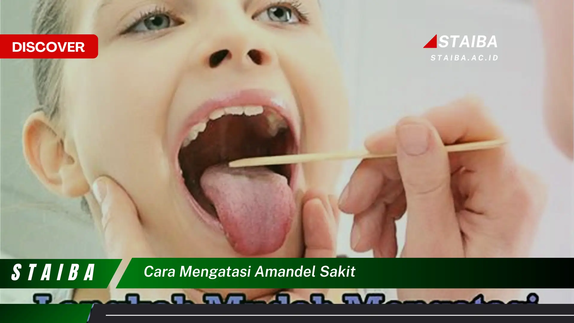 cara mengatasi amandel sakit