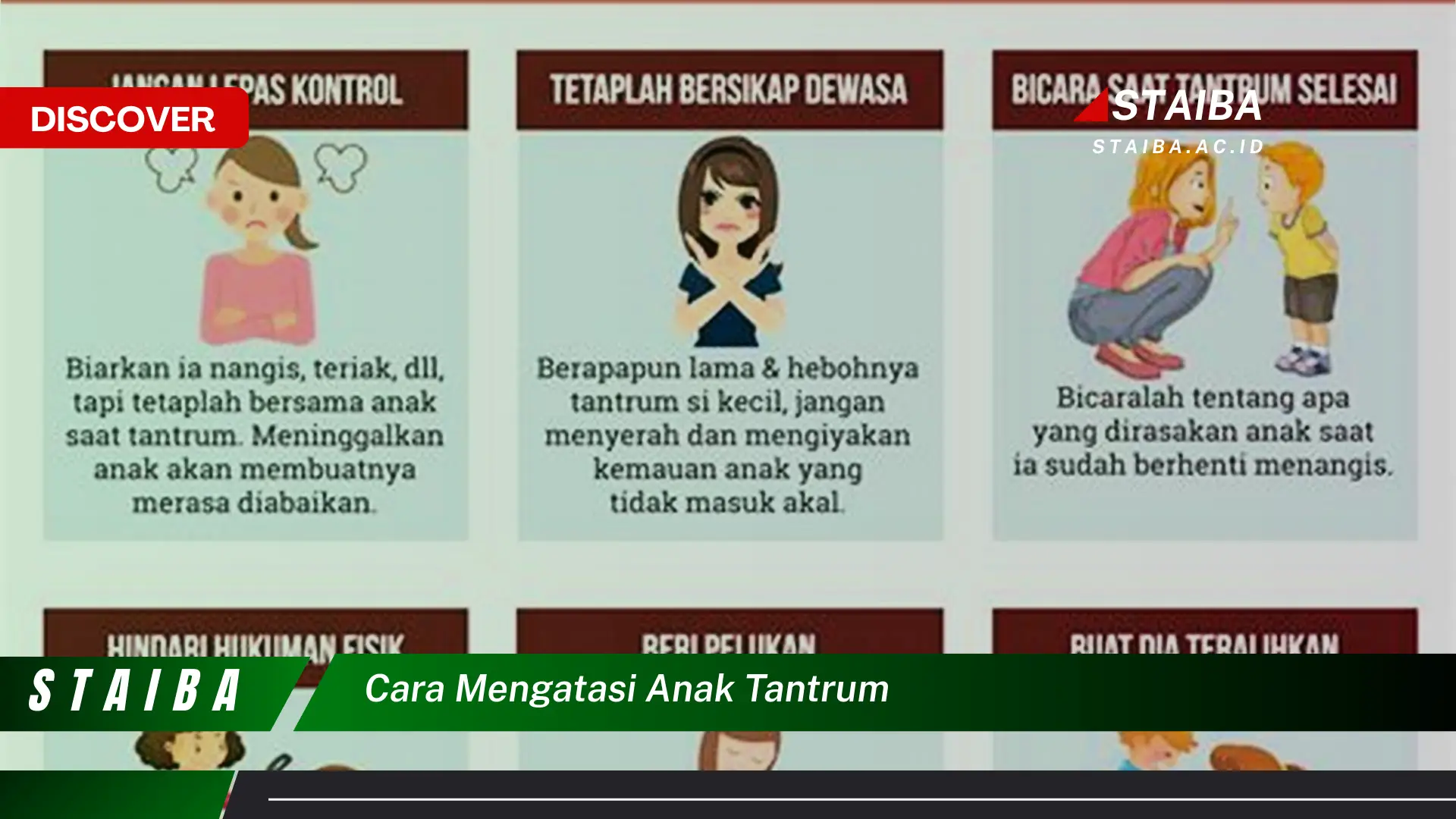 cara mengatasi anak tantrum