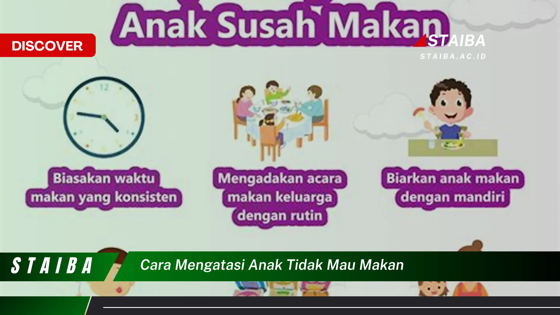 cara mengatasi anak tidak mau makan