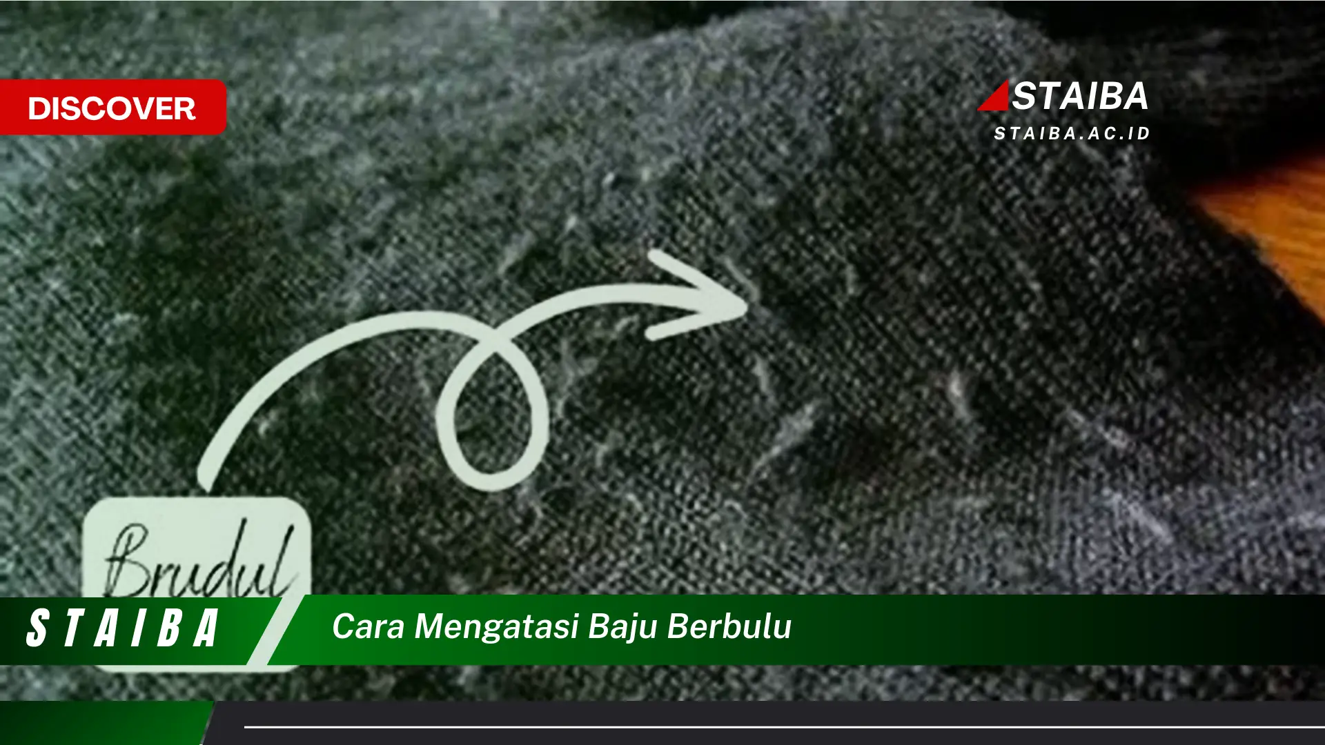 cara mengatasi baju berbulu