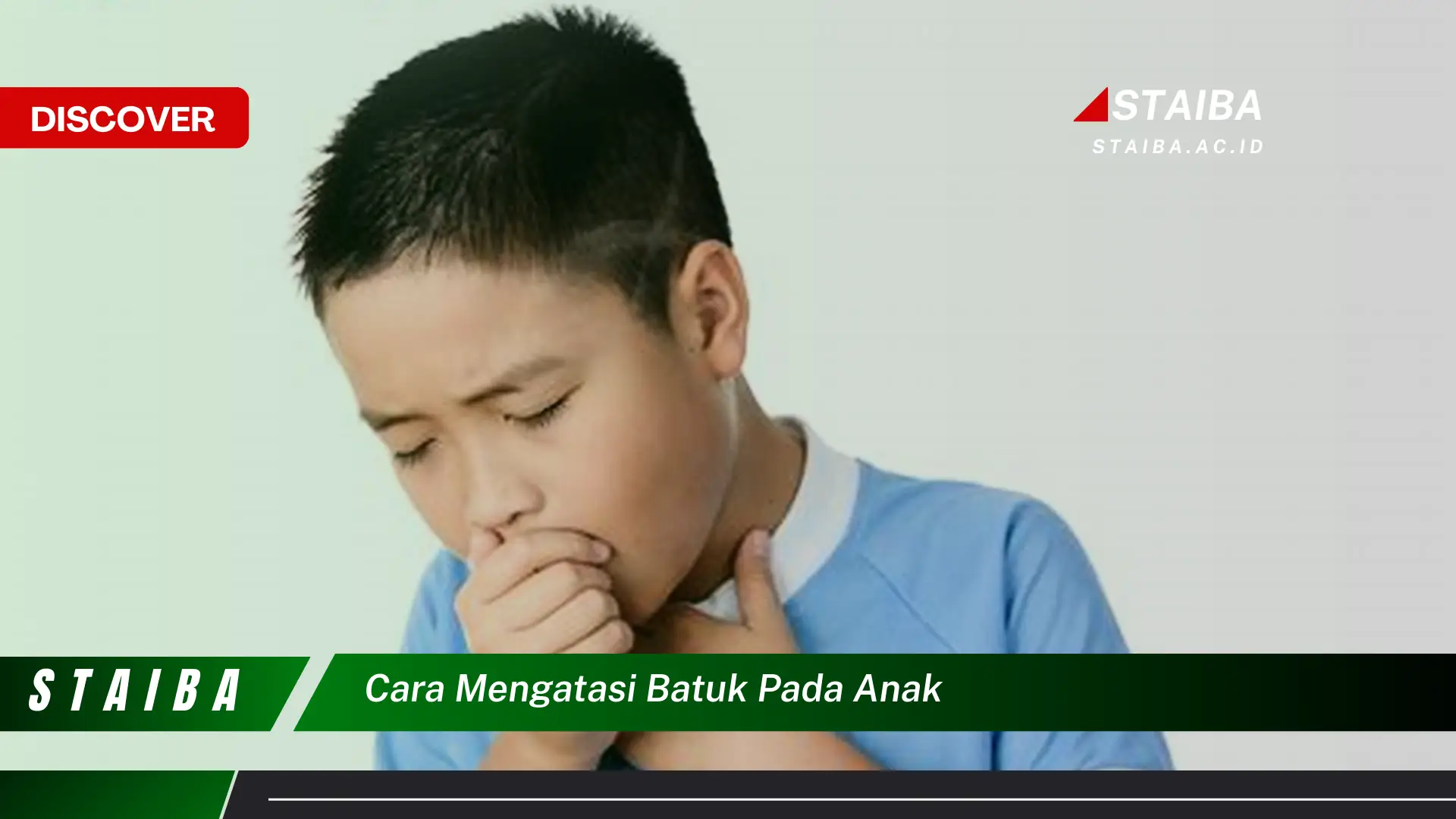 cara mengatasi batuk pada anak