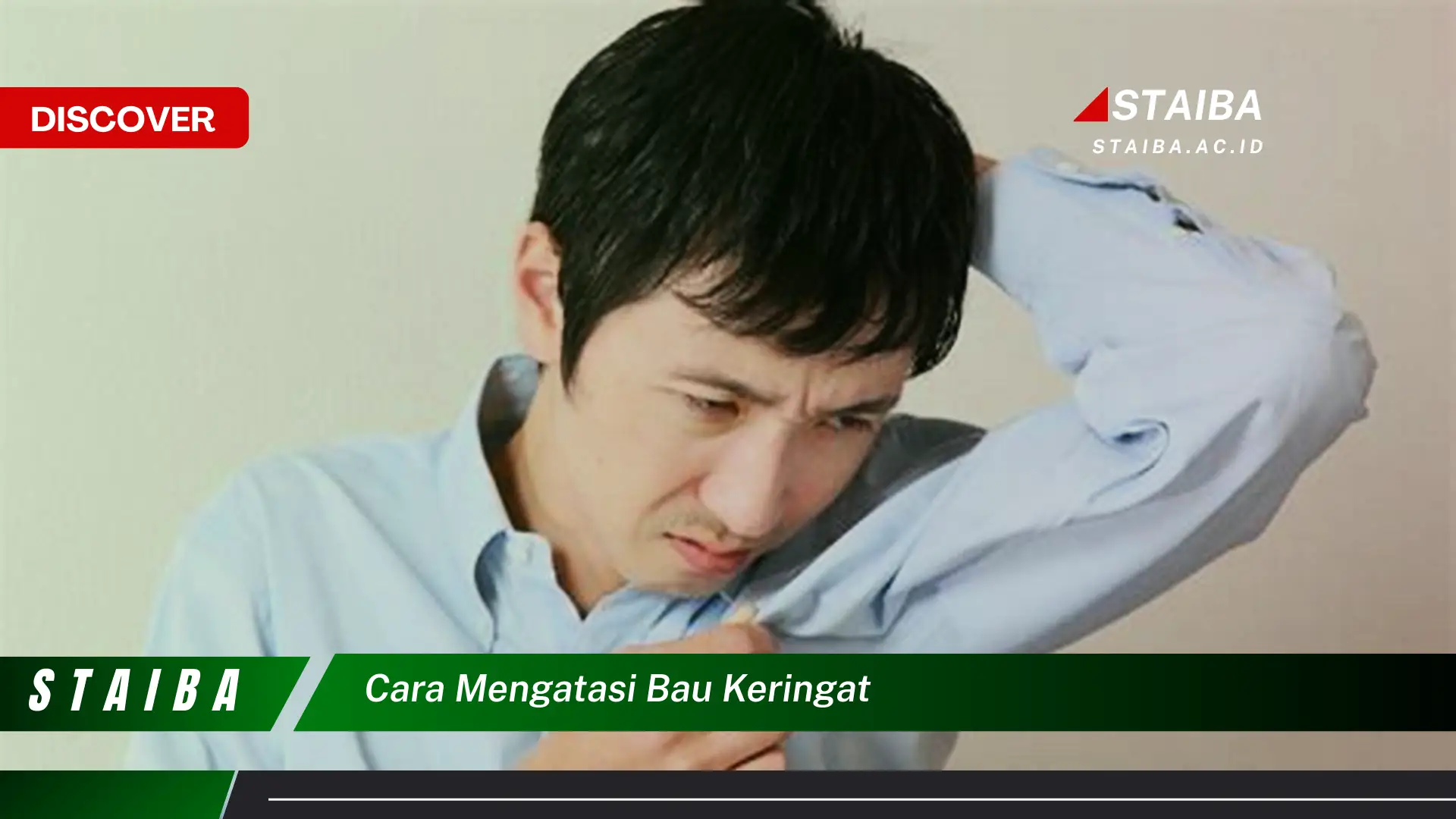 cara mengatasi bau keringat