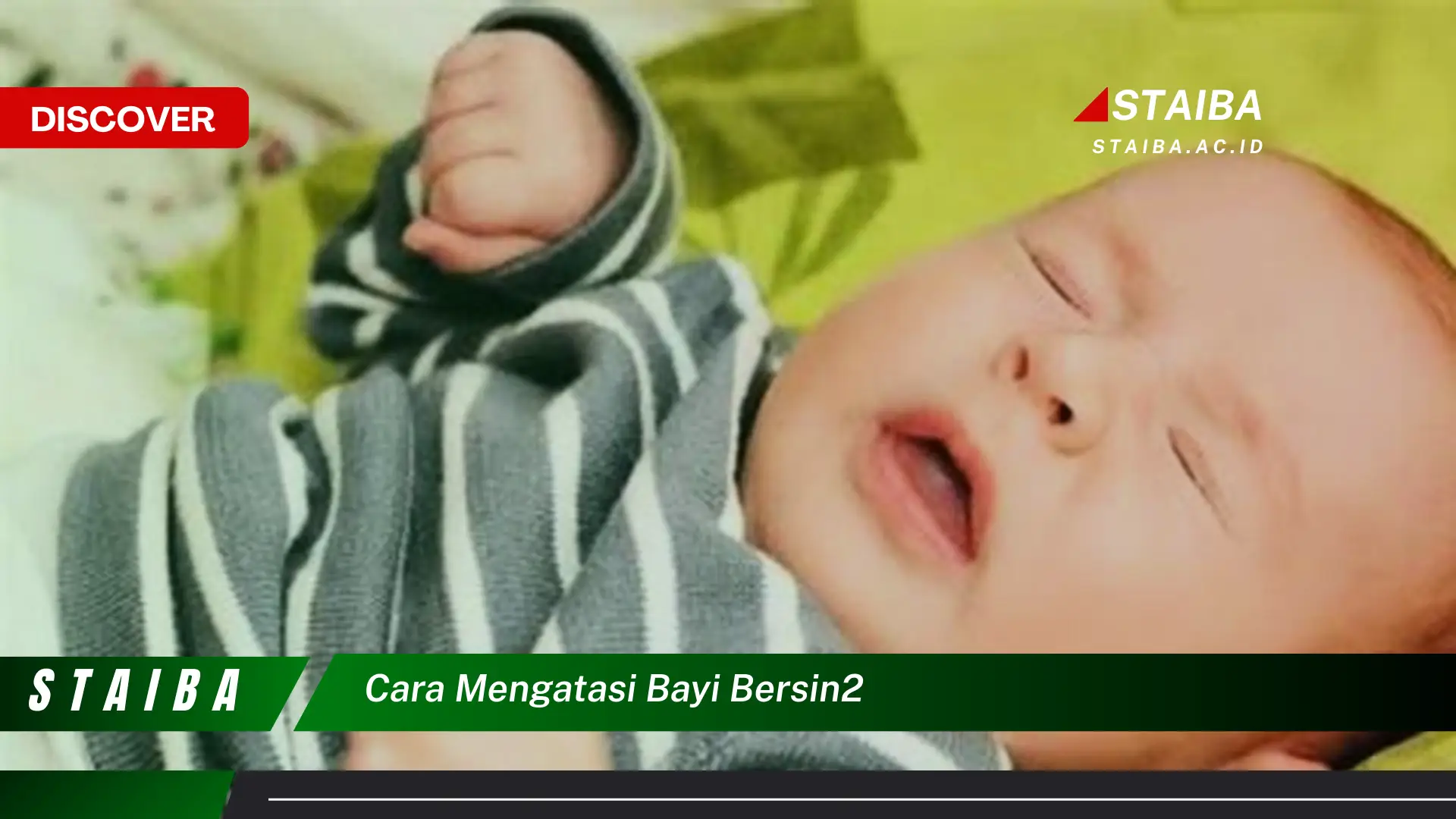 cara mengatasi bayi bersin2