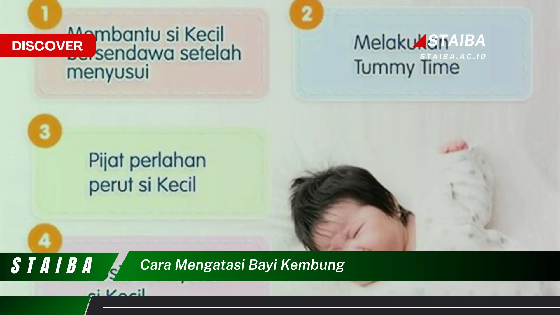 cara mengatasi bayi kembung