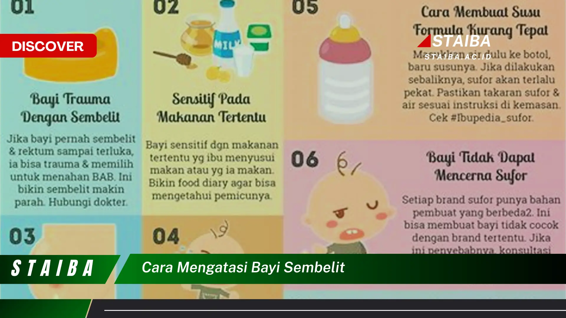 cara mengatasi bayi sembelit