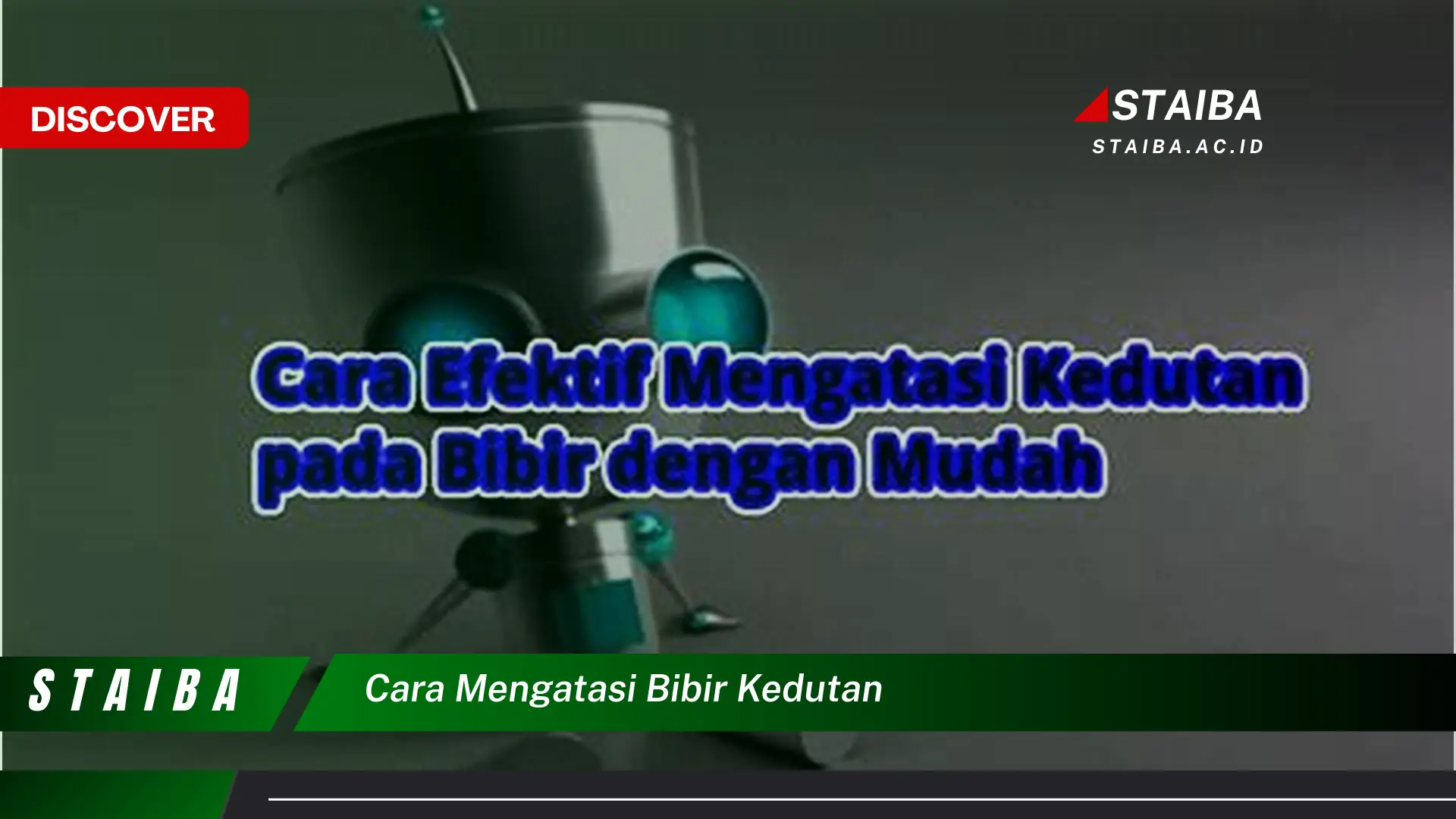 cara mengatasi bibir kedutan