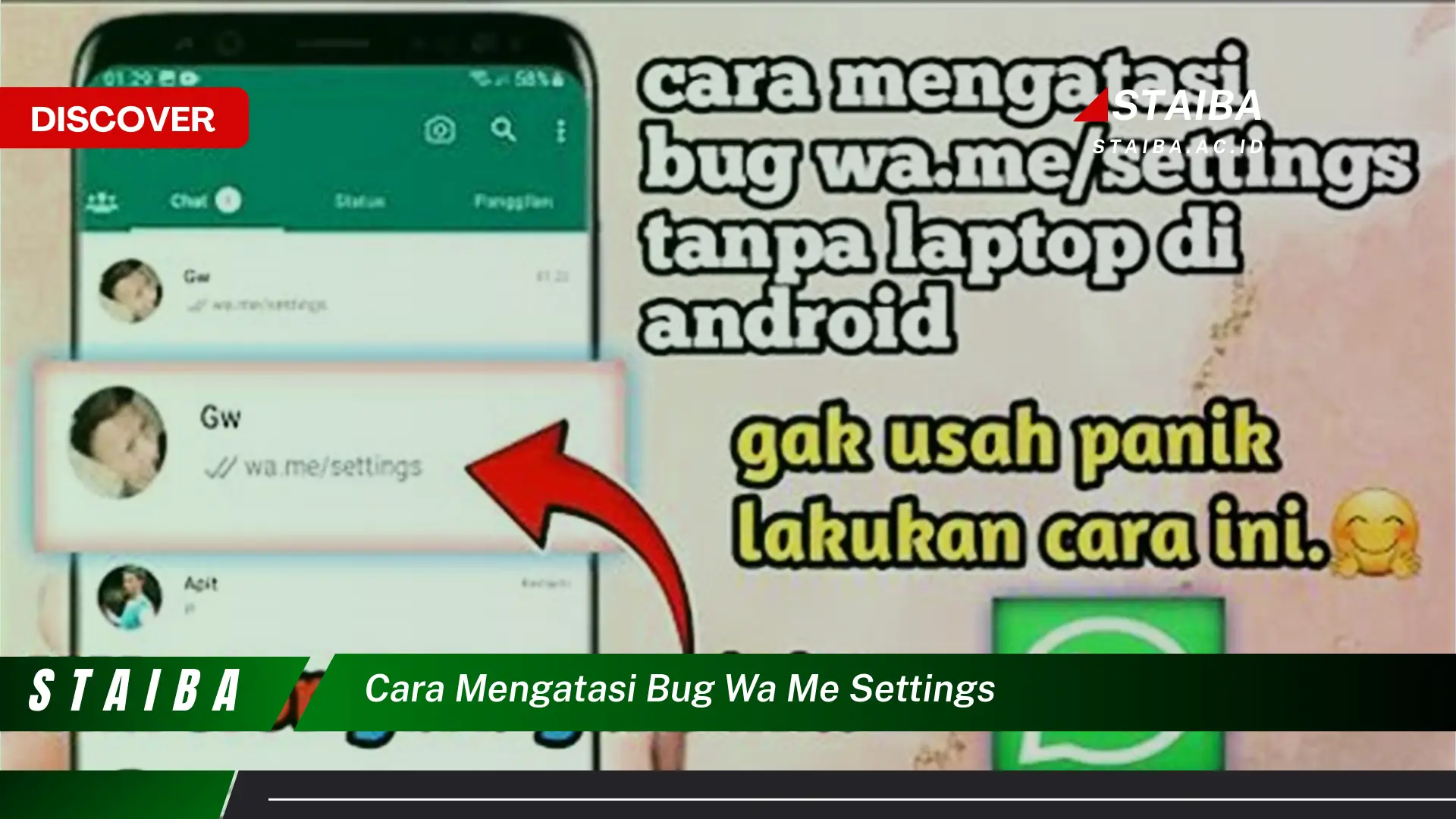 cara mengatasi bug wa me settings