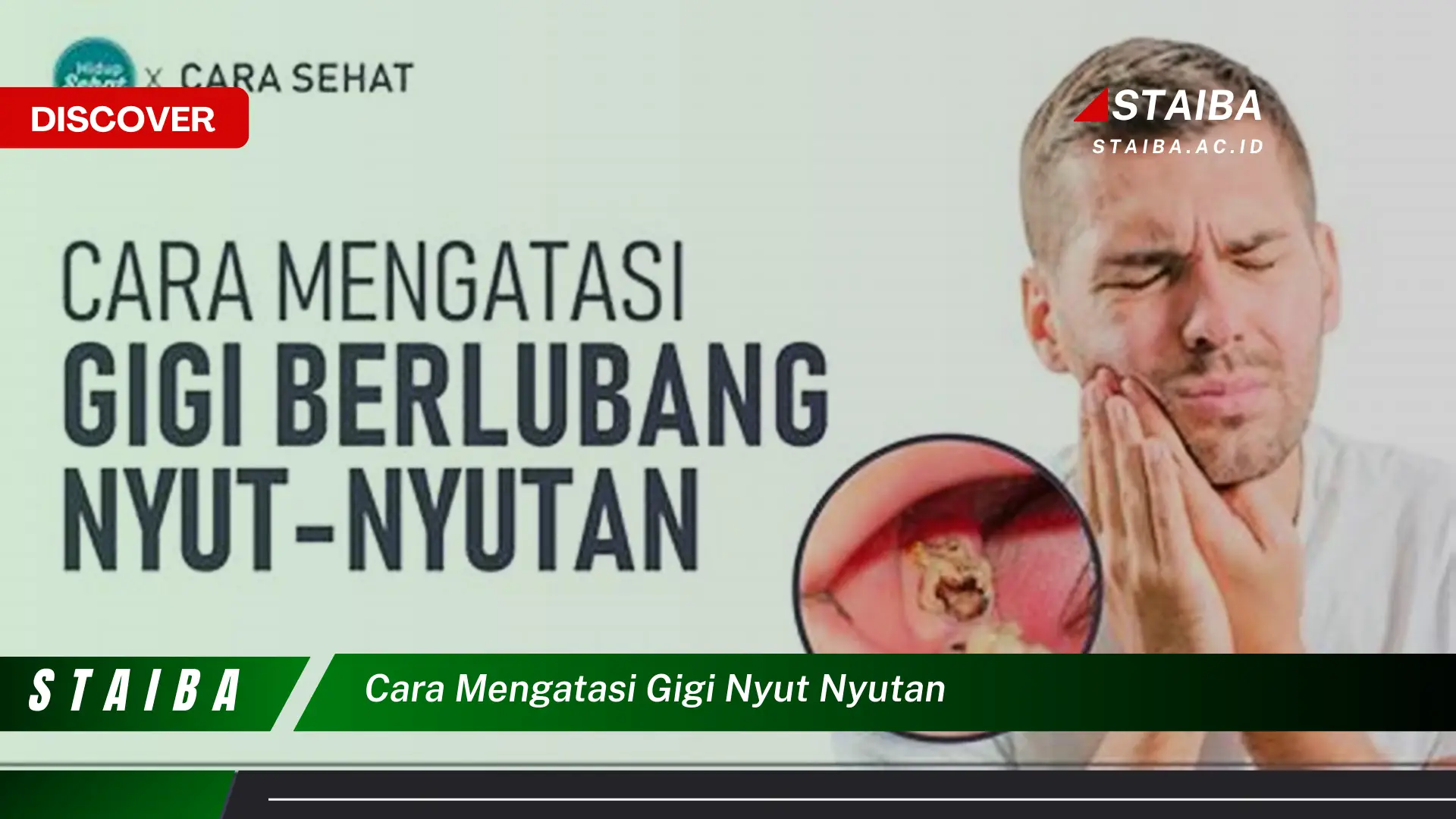 cara mengatasi gigi nyut nyutan