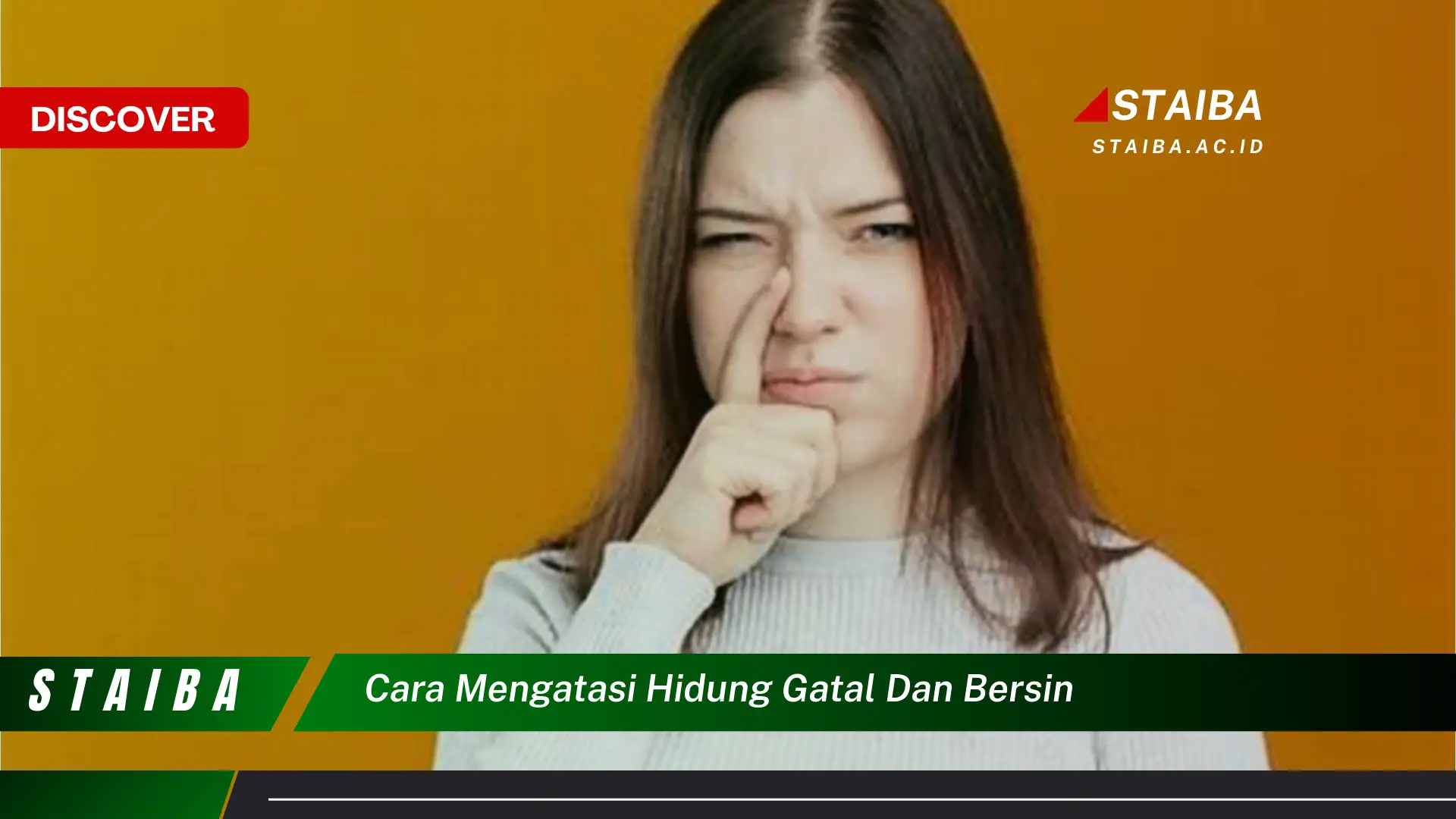 cara mengatasi hidung gatal dan bersin