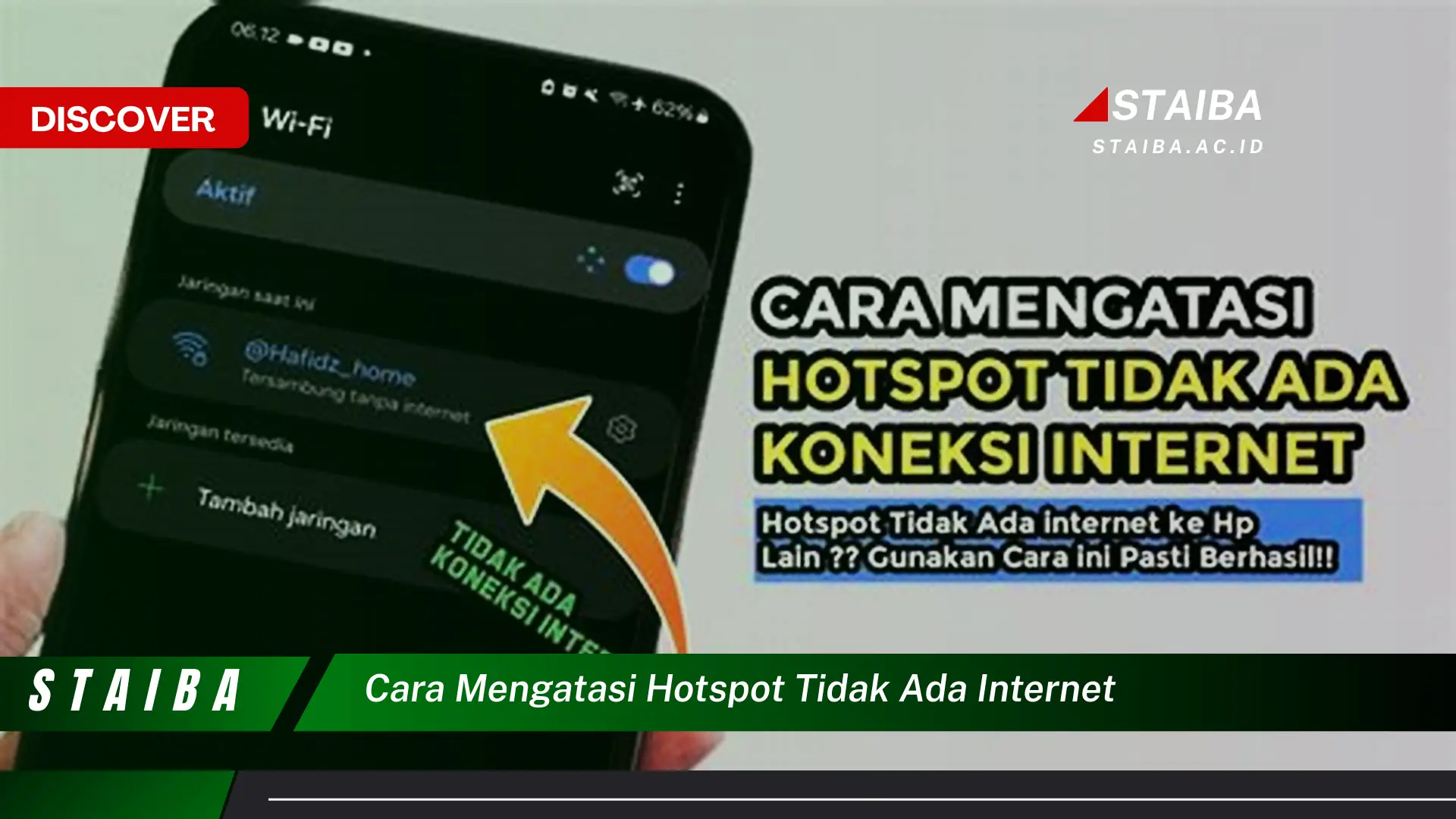 cara mengatasi hotspot tidak ada internet