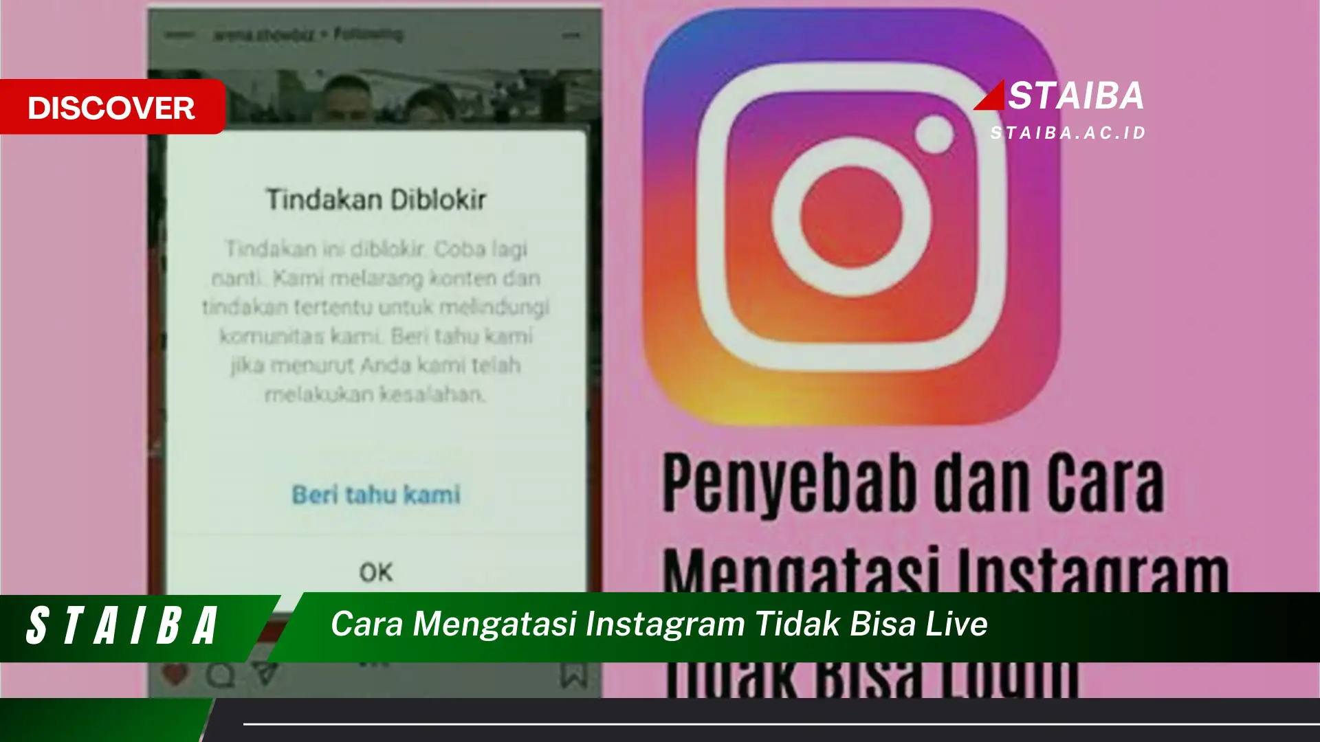 cara mengatasi instagram tidak bisa live