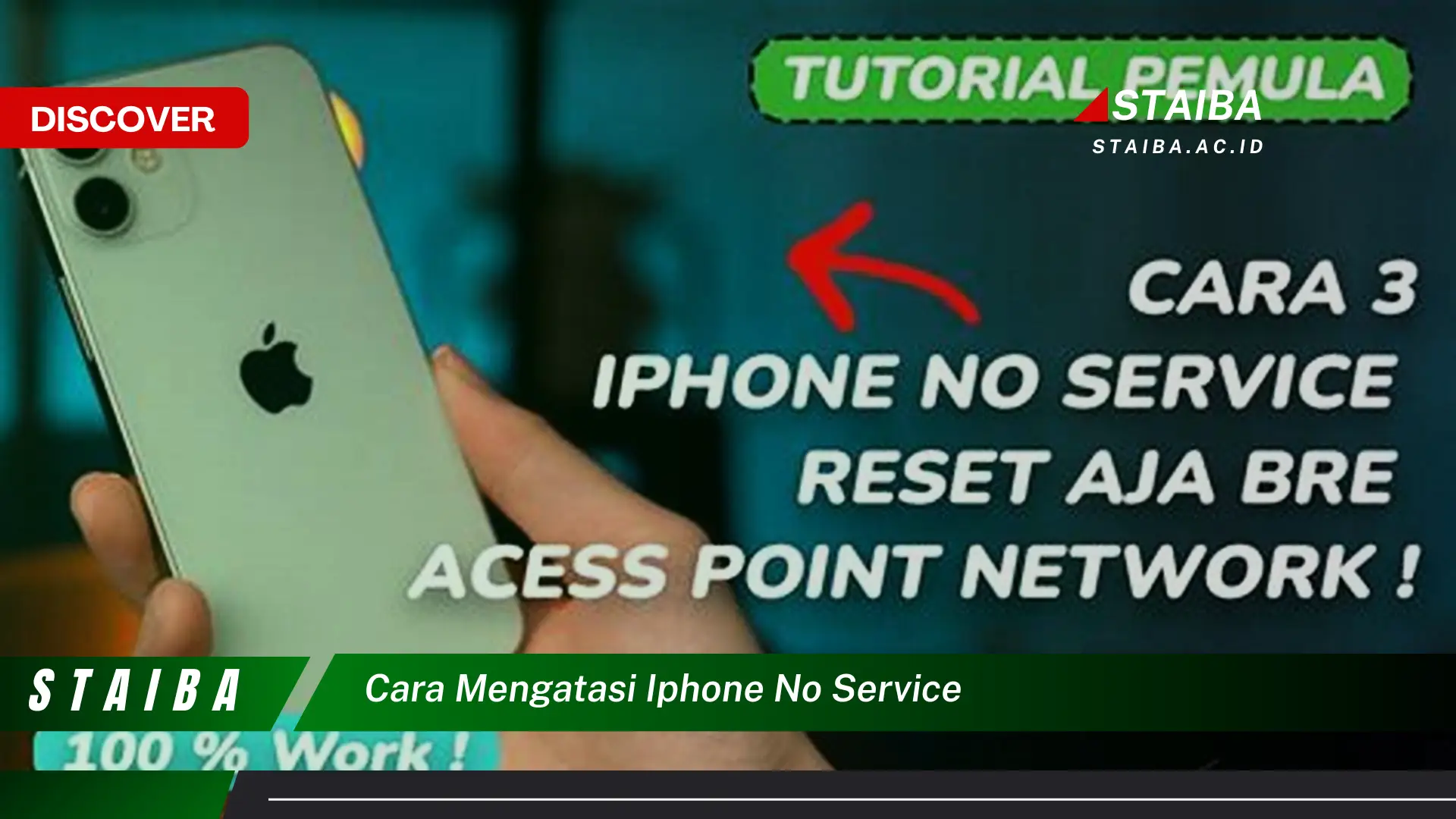 cara mengatasi iphone no service