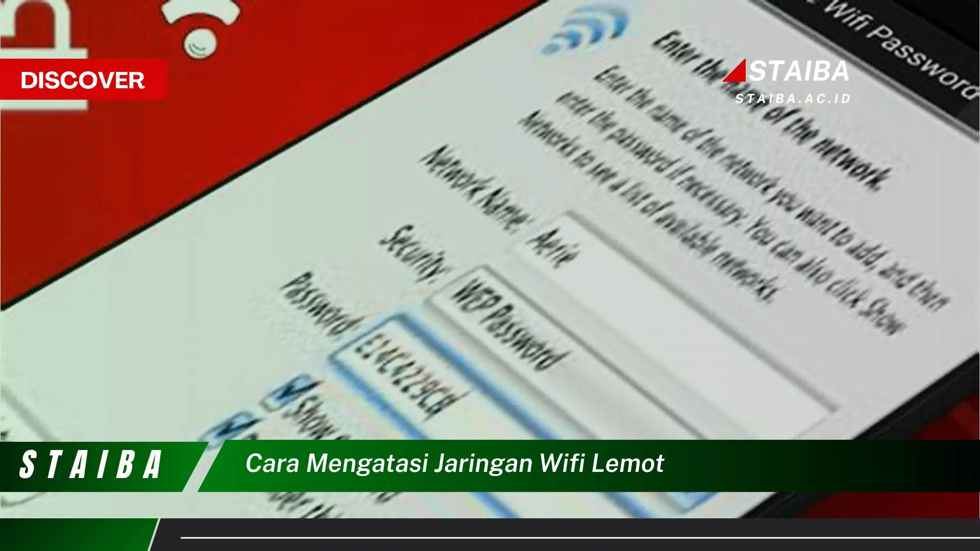 cara mengatasi jaringan wifi lemot