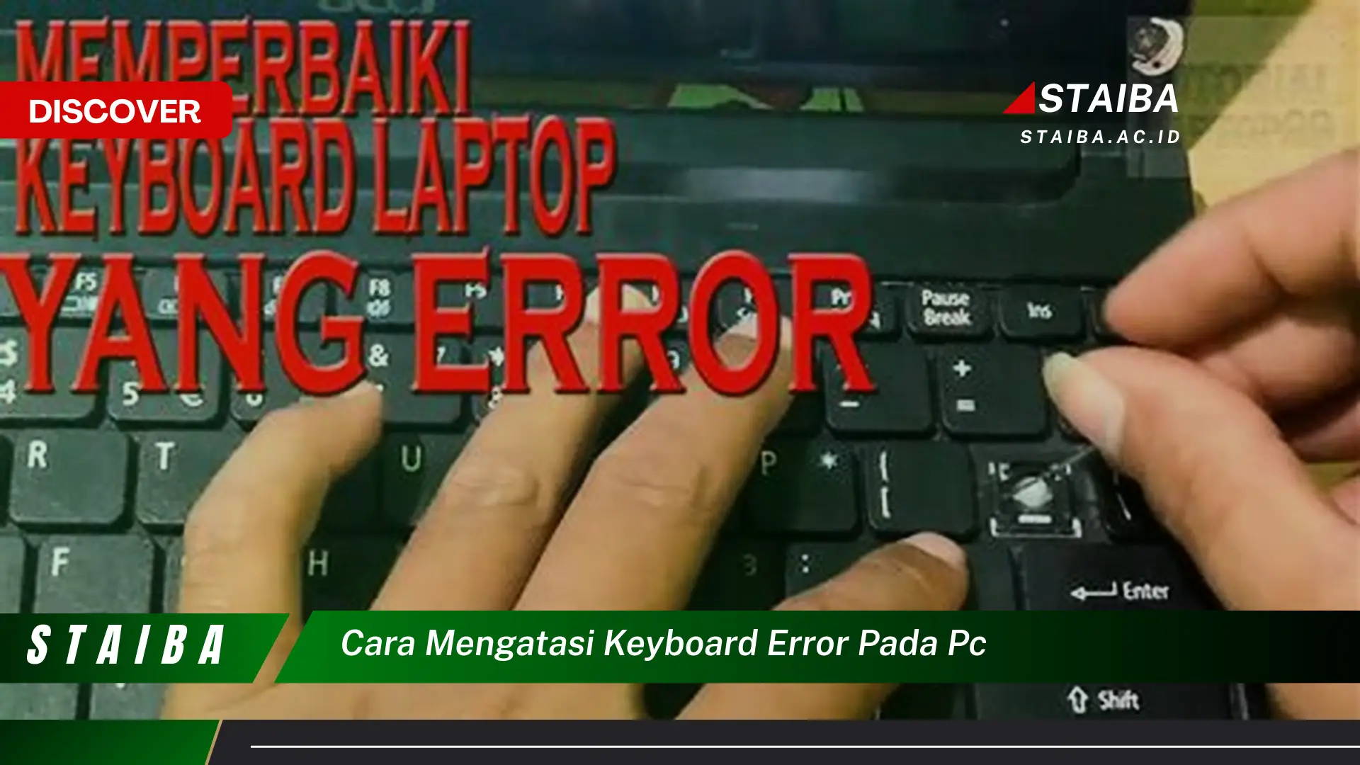 cara mengatasi keyboard error pada pc