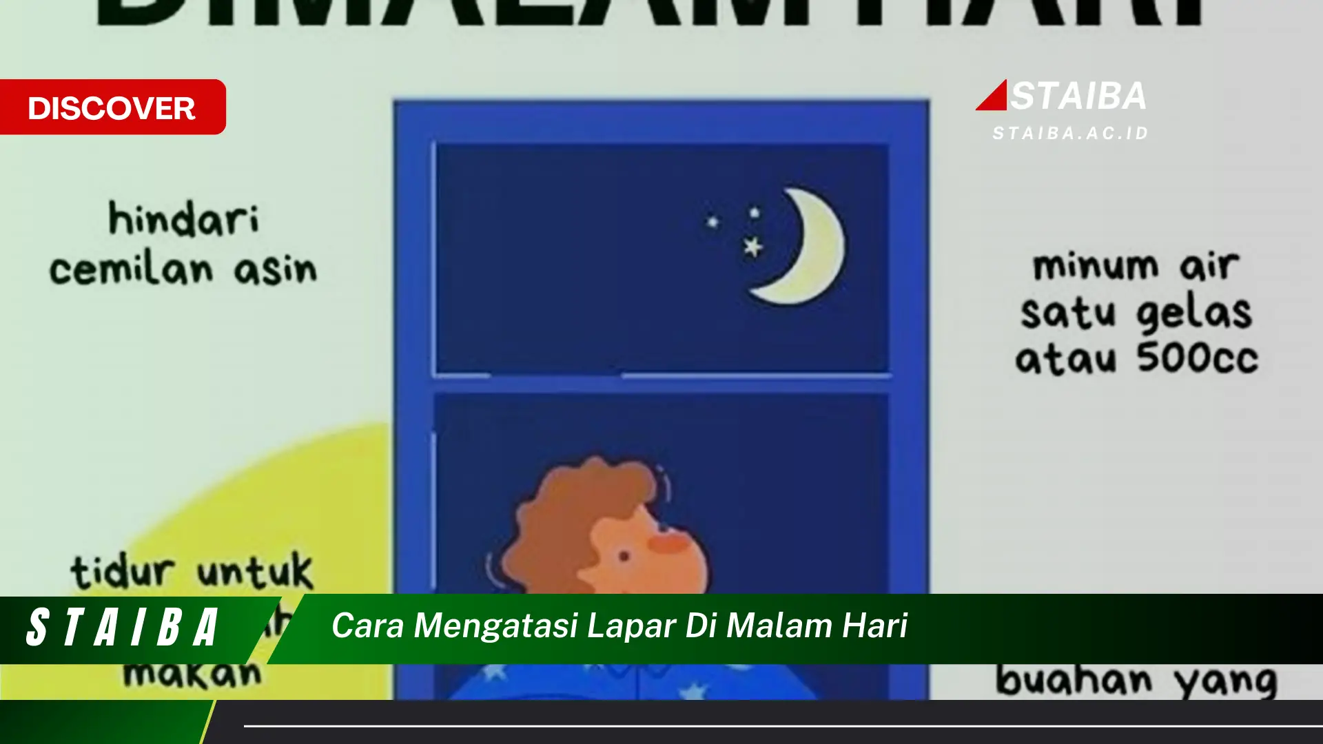 Ketahui Cara Mengatasi Lapar di Malam Hari yang Jarang Diketahui