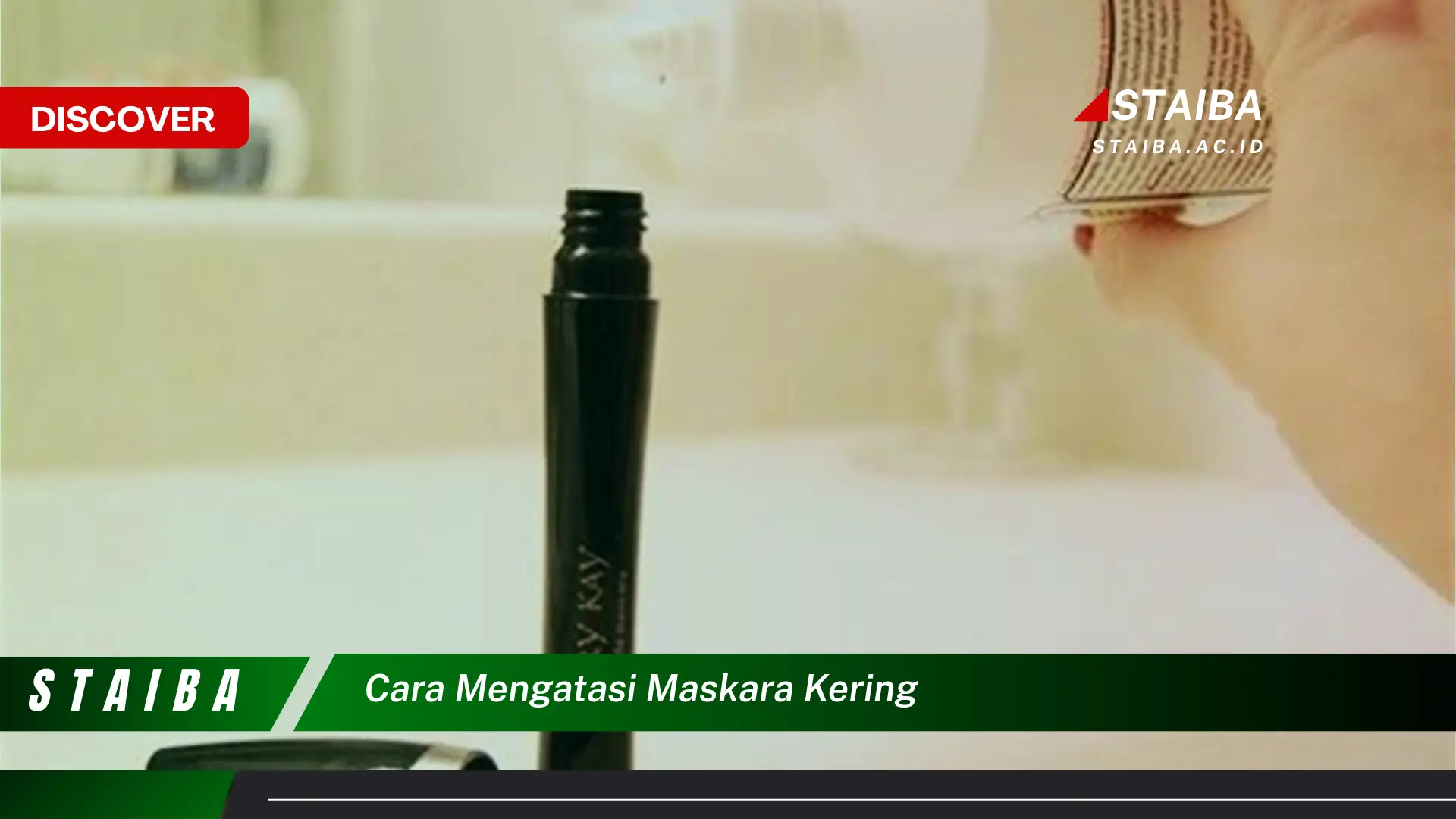 cara mengatasi maskara kering