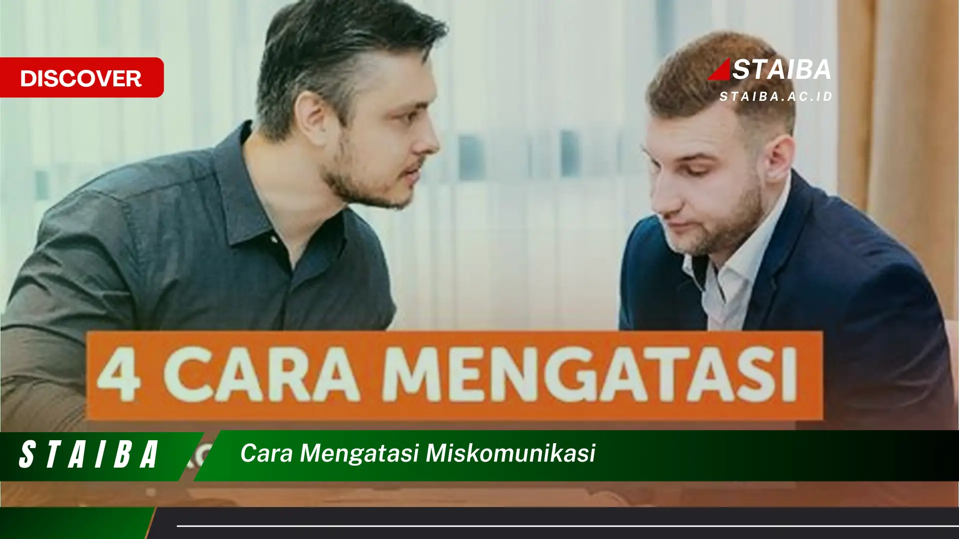 cara mengatasi miskomunikasi