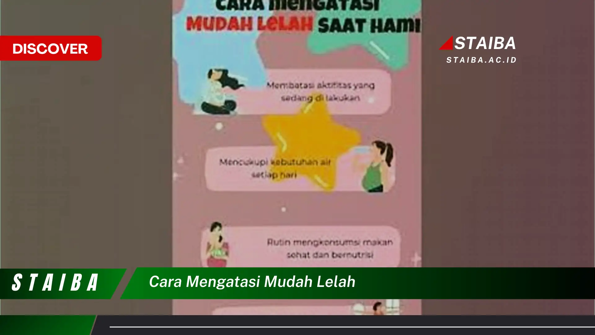 cara mengatasi mudah lelah