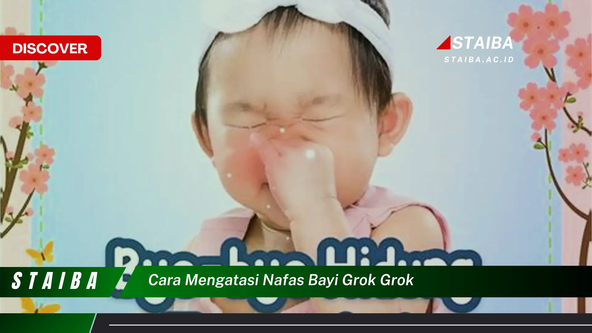 cara mengatasi nafas bayi grok grok