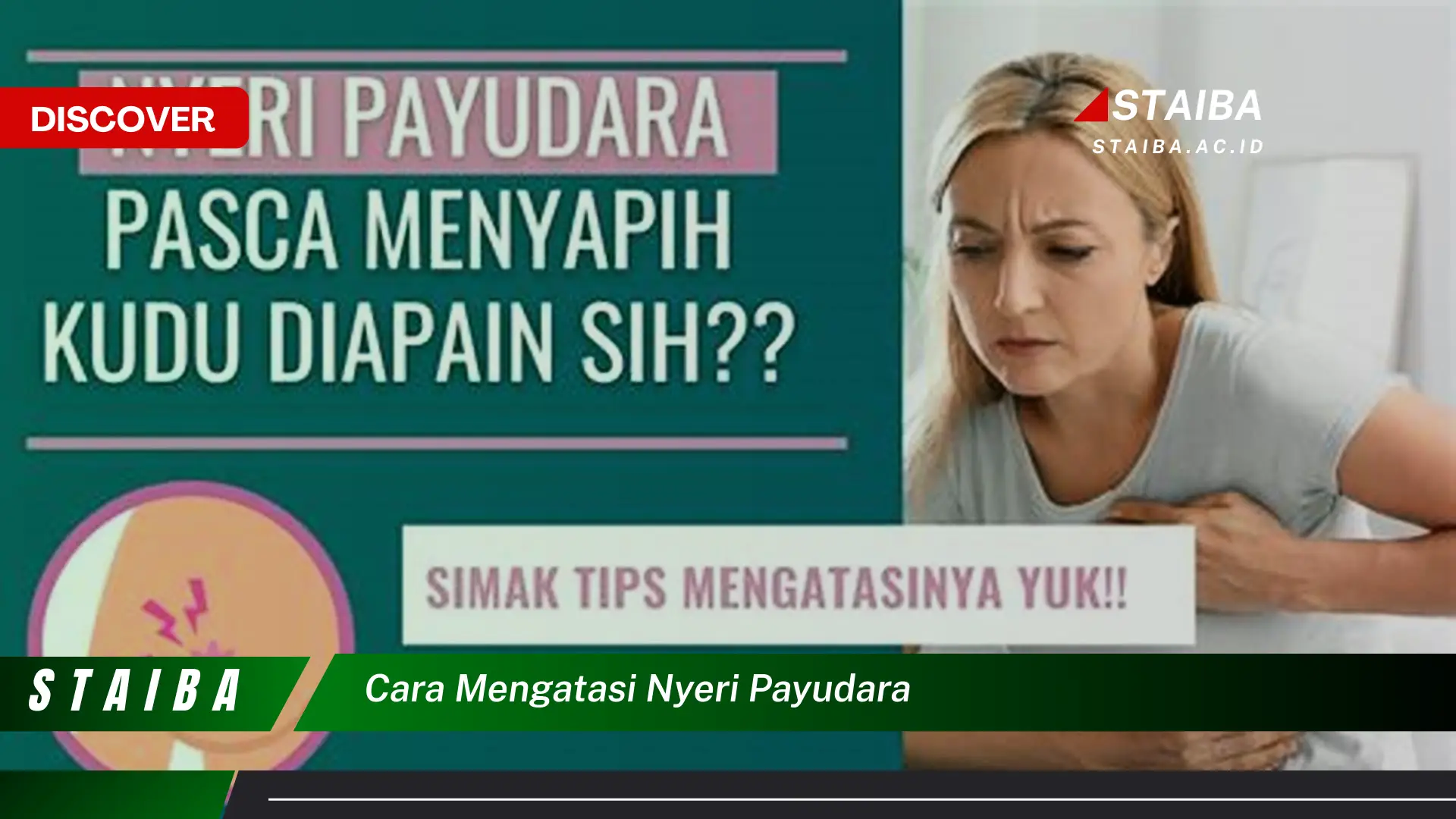 Ketahui Cara Mengatasi Nyeri Payudara yang Jarang Diketahui