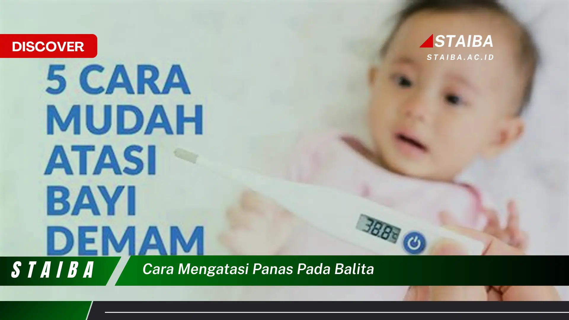 cara mengatasi panas pada balita