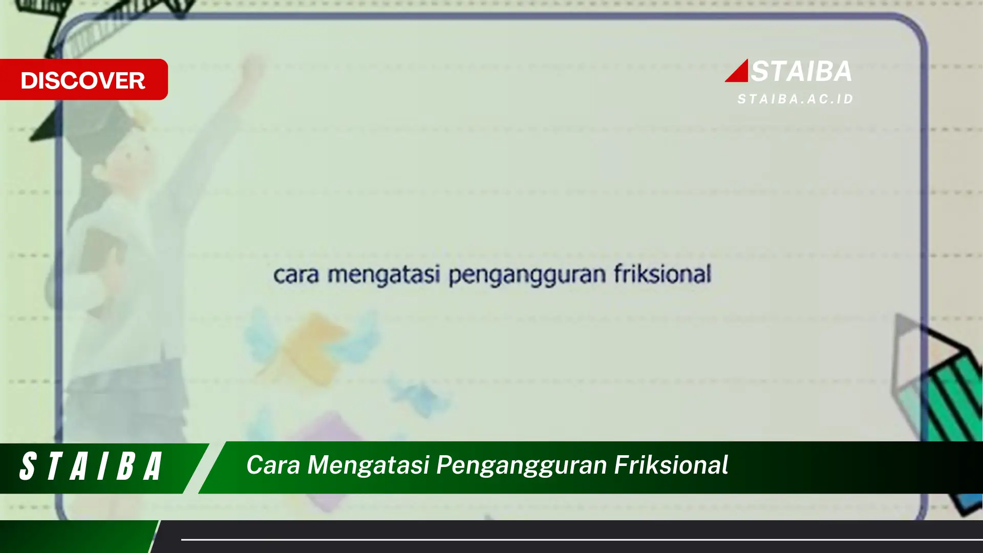 cara mengatasi pengangguran friksional