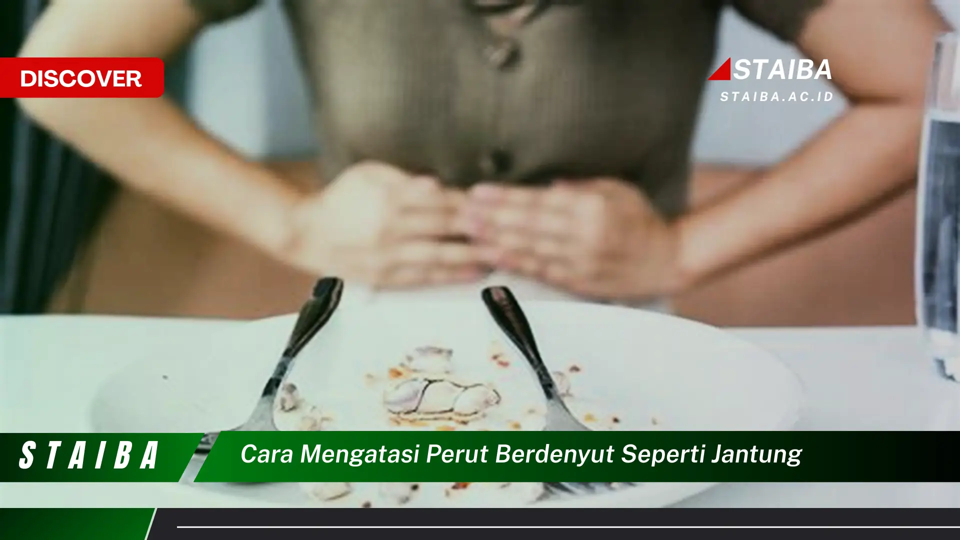 cara mengatasi perut berdenyut seperti jantung