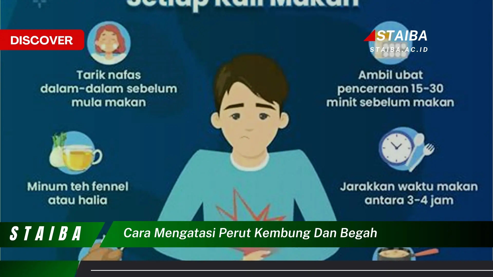 cara mengatasi perut kembung dan begah