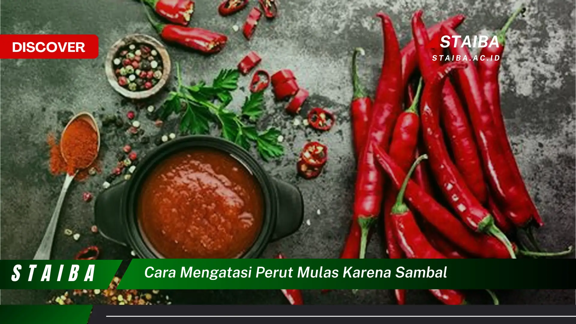 cara mengatasi perut mulas karena sambal